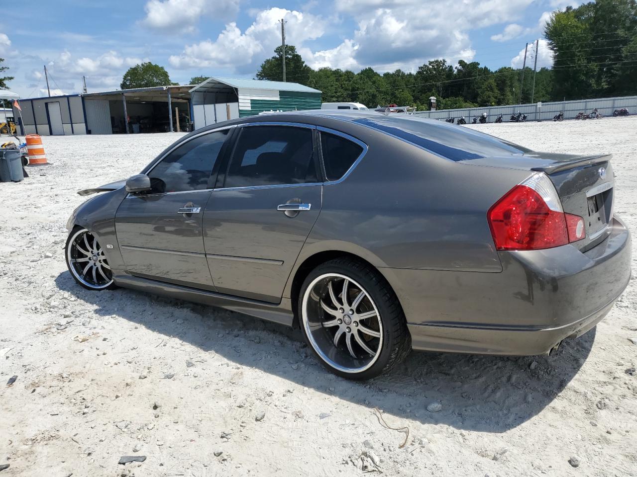 2006 Infiniti M45 Base Gray vin: JNKBY01E46M202609