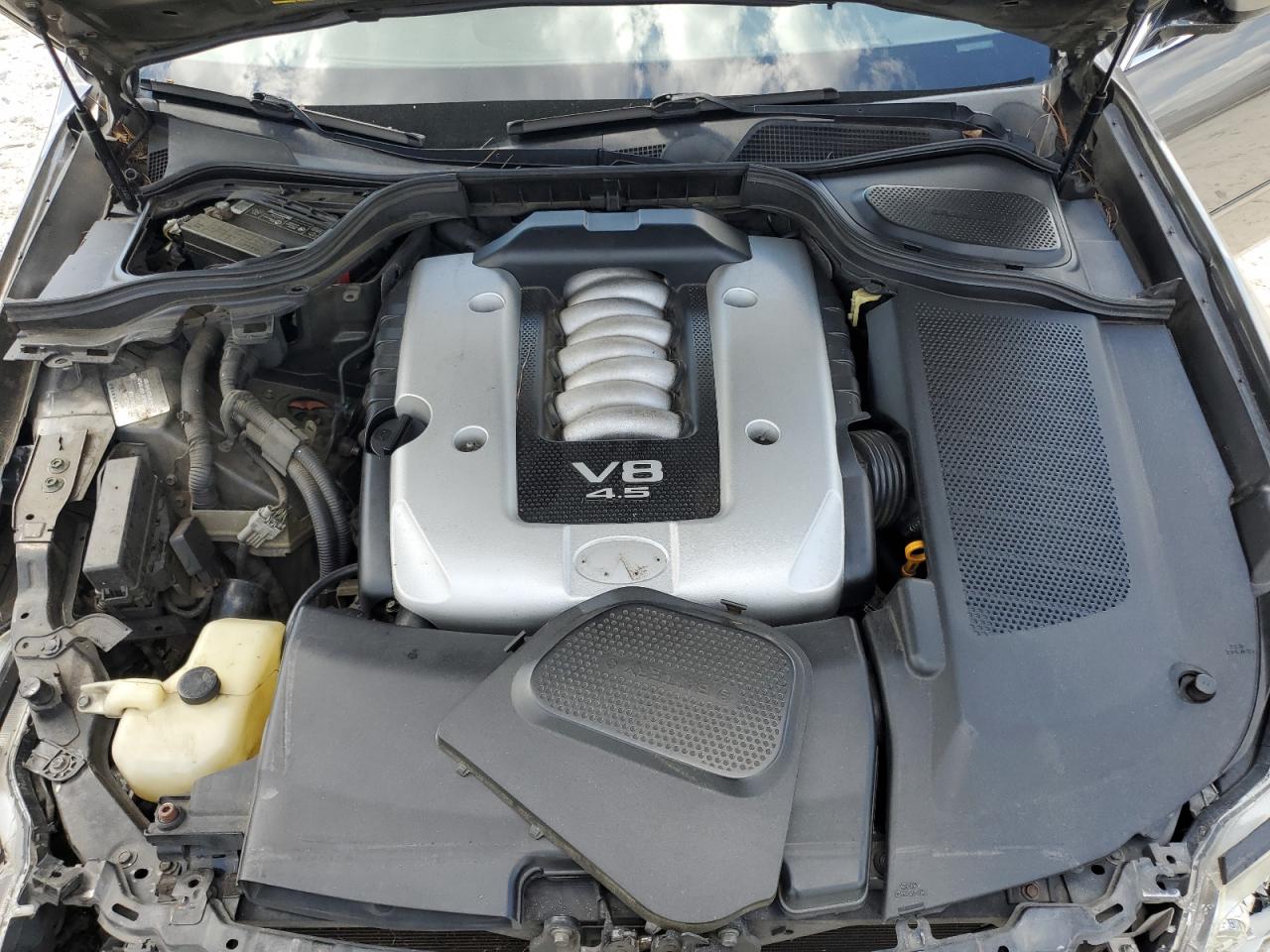 2006 Infiniti M45 Base Gray vin: JNKBY01E46M202609