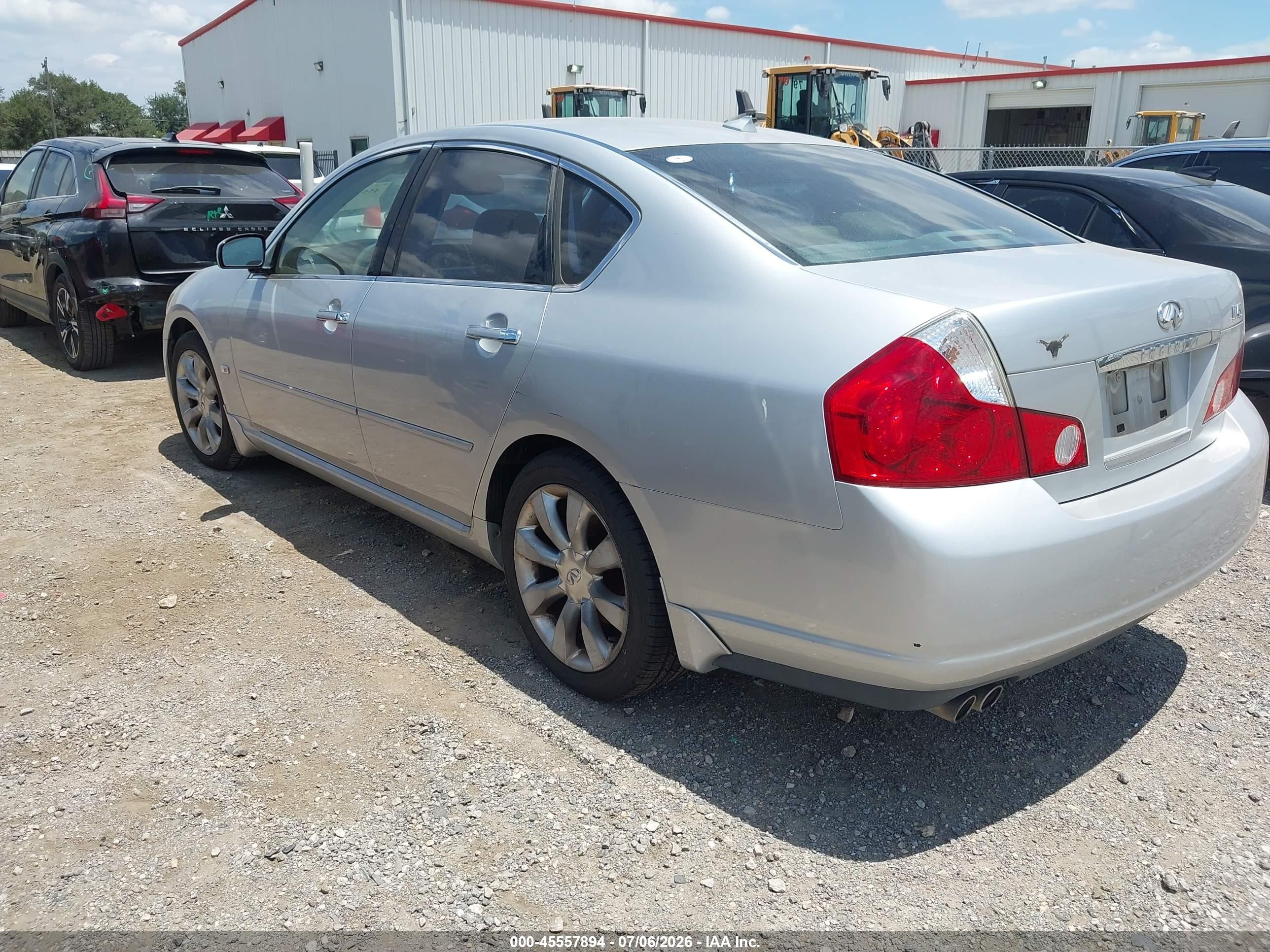 2006 Infiniti M45   Silver vin: JNKBY01E46M202867
