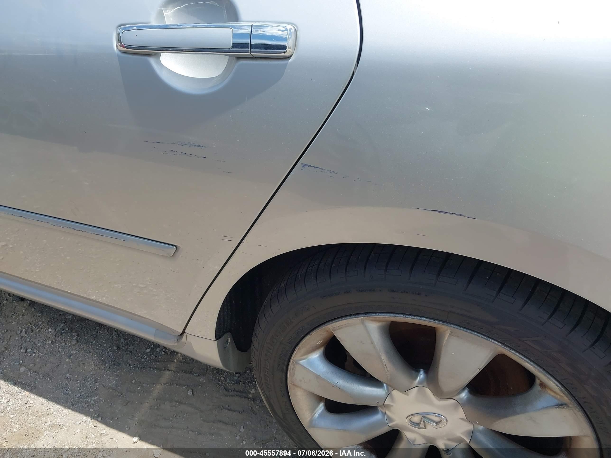 2006 Infiniti M45   Silver vin: JNKBY01E46M202867