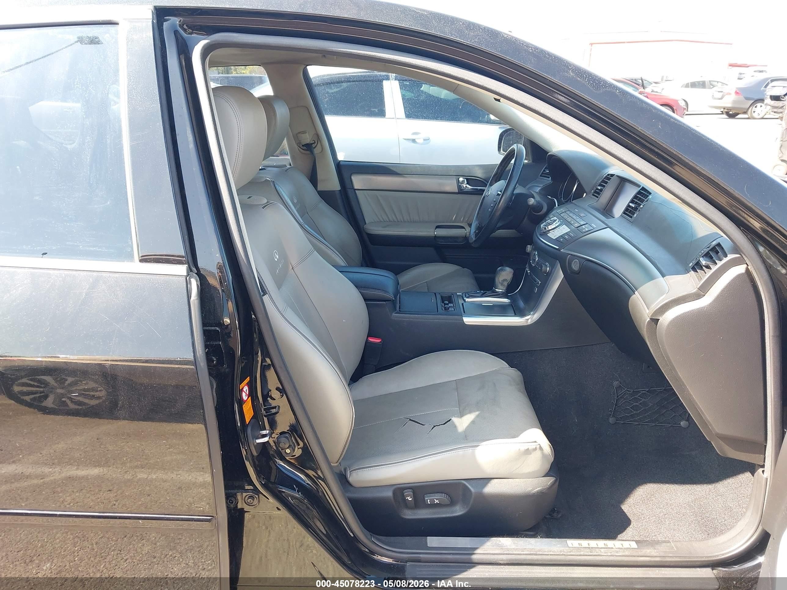 2006 Infiniti M45 Sport Black vin: JNKBY01E46M205090