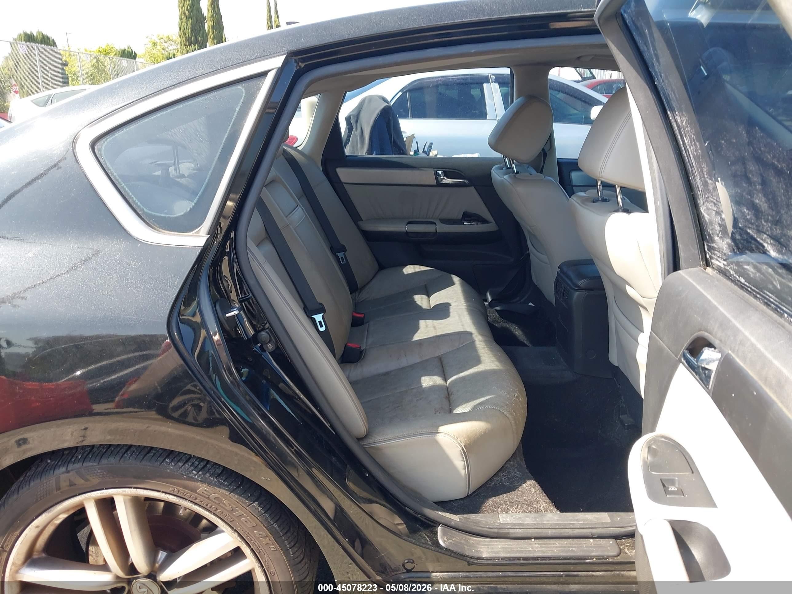 2006 Infiniti M45 Sport Black vin: JNKBY01E46M205090