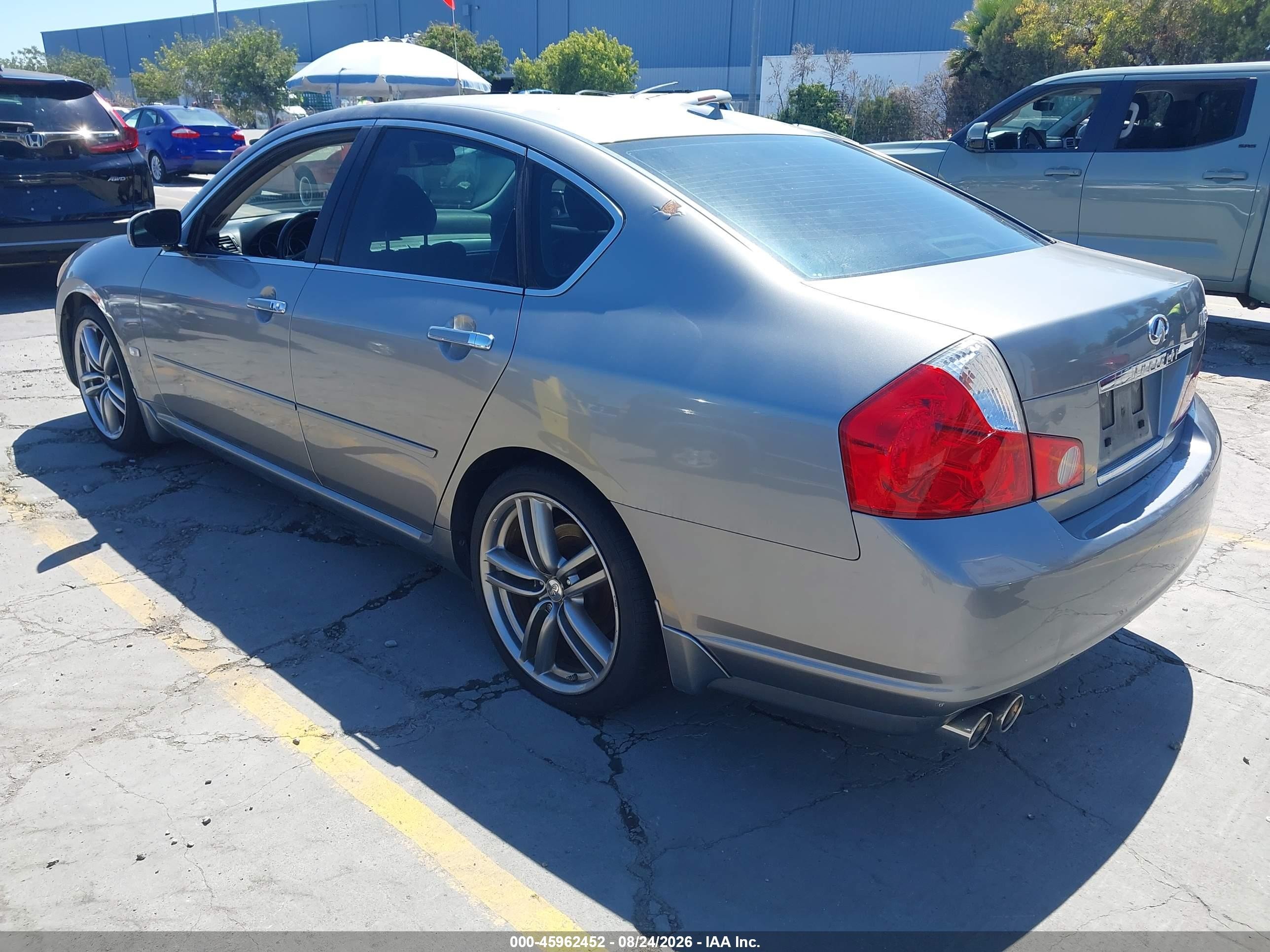 2006 Infiniti M45 Sport Gray vin: JNKBY01E46M206109