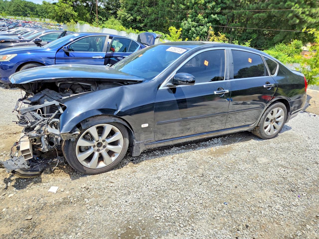2007 Infiniti M45 Base Черный vin: JNKBY01E47M400558