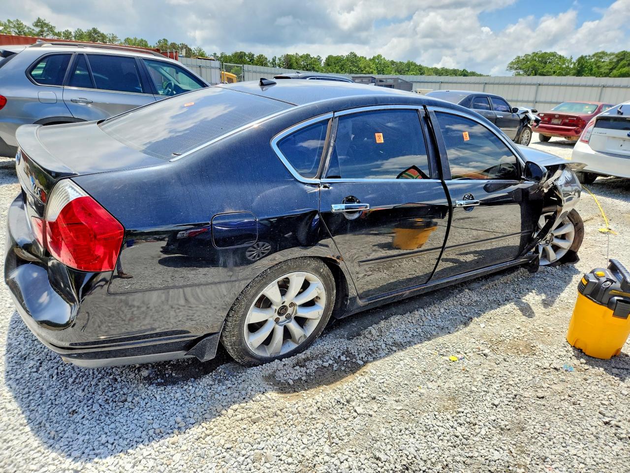 2007 Infiniti M45 Base Черный vin: JNKBY01E47M400558