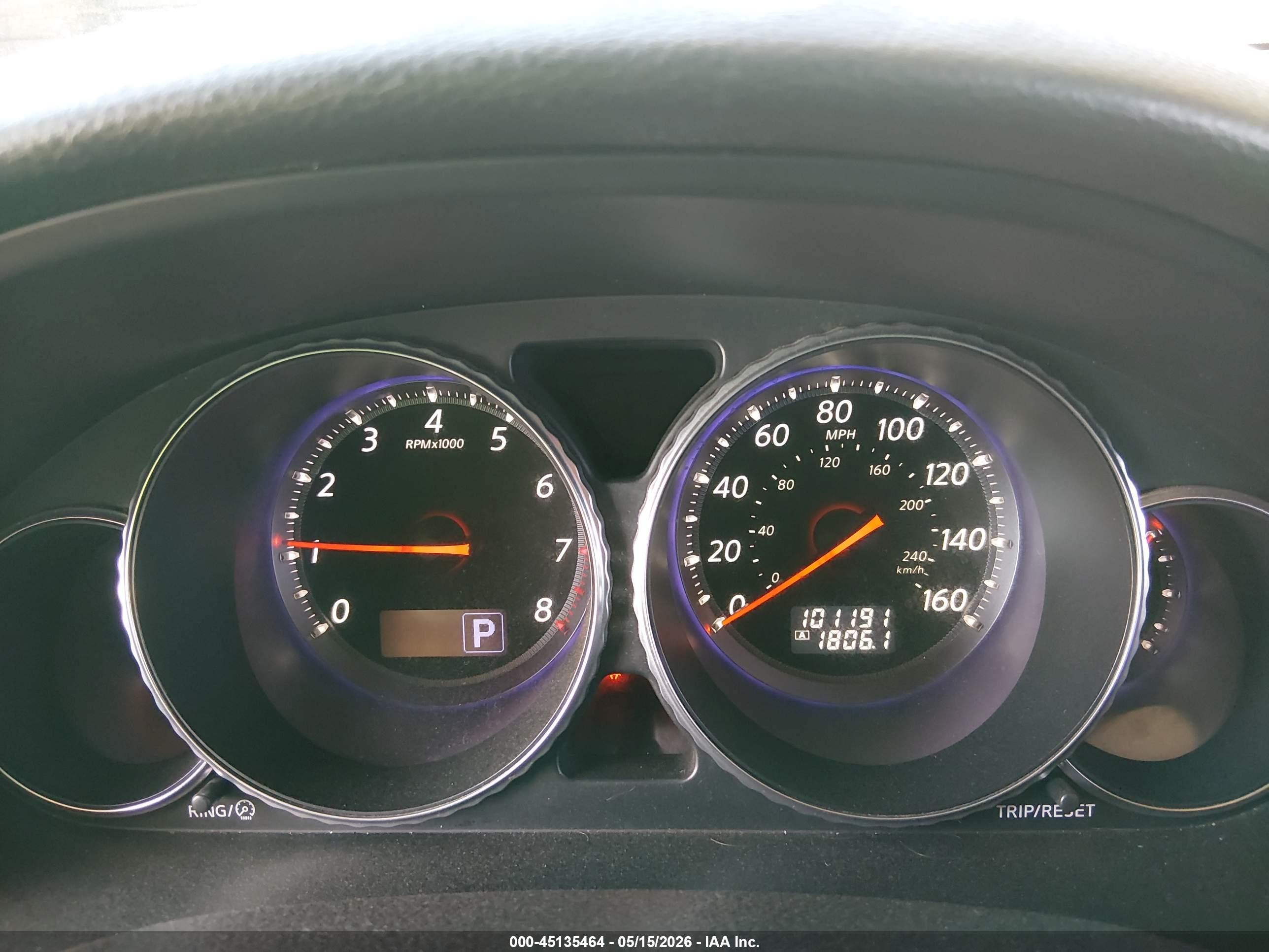 2009 Infiniti M45   Blue vin: JNKBY01E49M700152