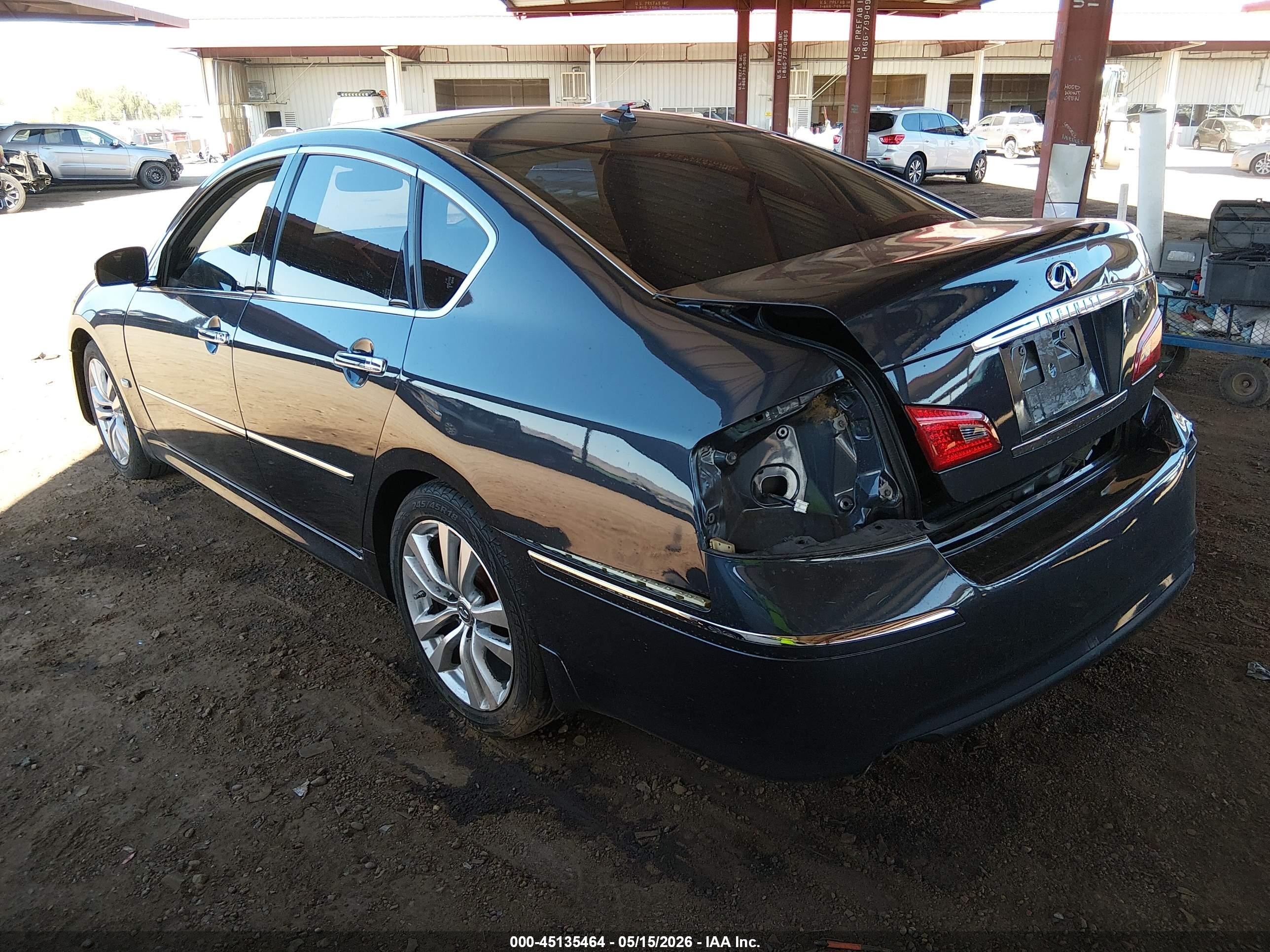 2009 Infiniti M45   Синий vin: JNKBY01E49M700152