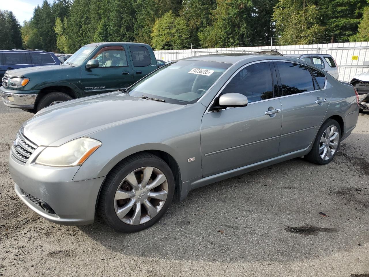 2006 Infiniti M45 Base Gray vin: JNKBY01E56M201968