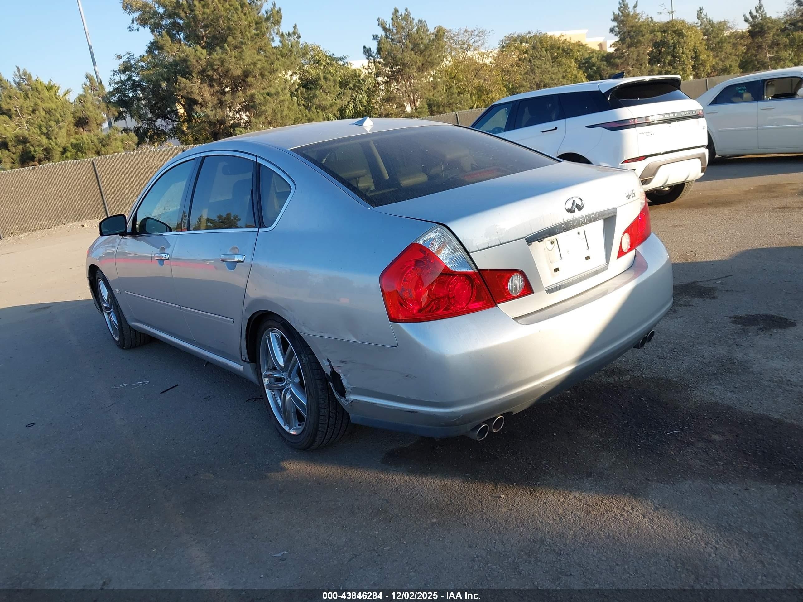 2006 Infiniti M45 Sport Серебряный vin: JNKBY01E56M204708