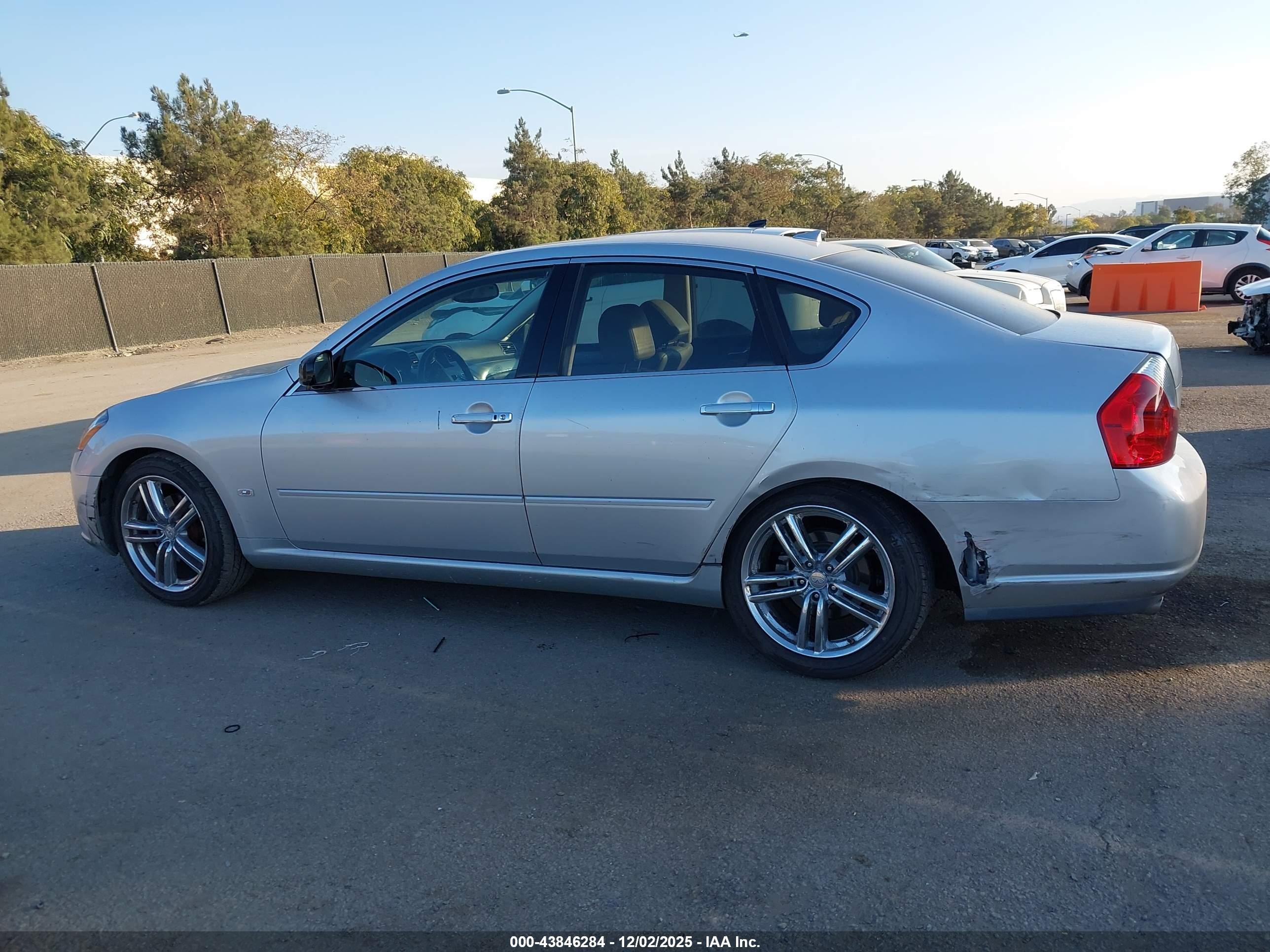 2006 Infiniti M45 Sport Серебряный vin: JNKBY01E56M204708