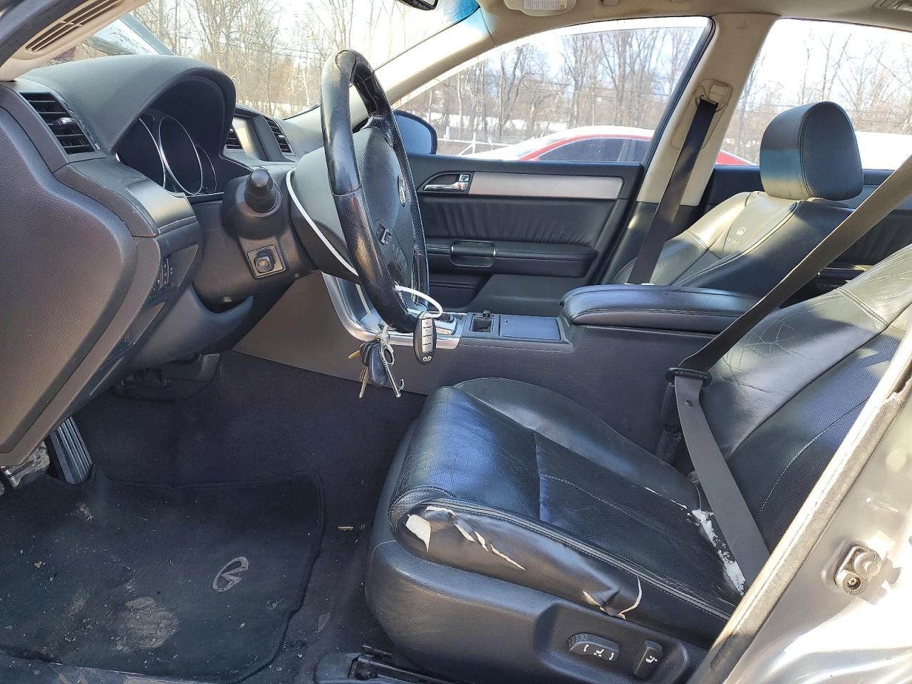 2006 Infiniti M45 Base Gray vin: JNKBY01E56M206796