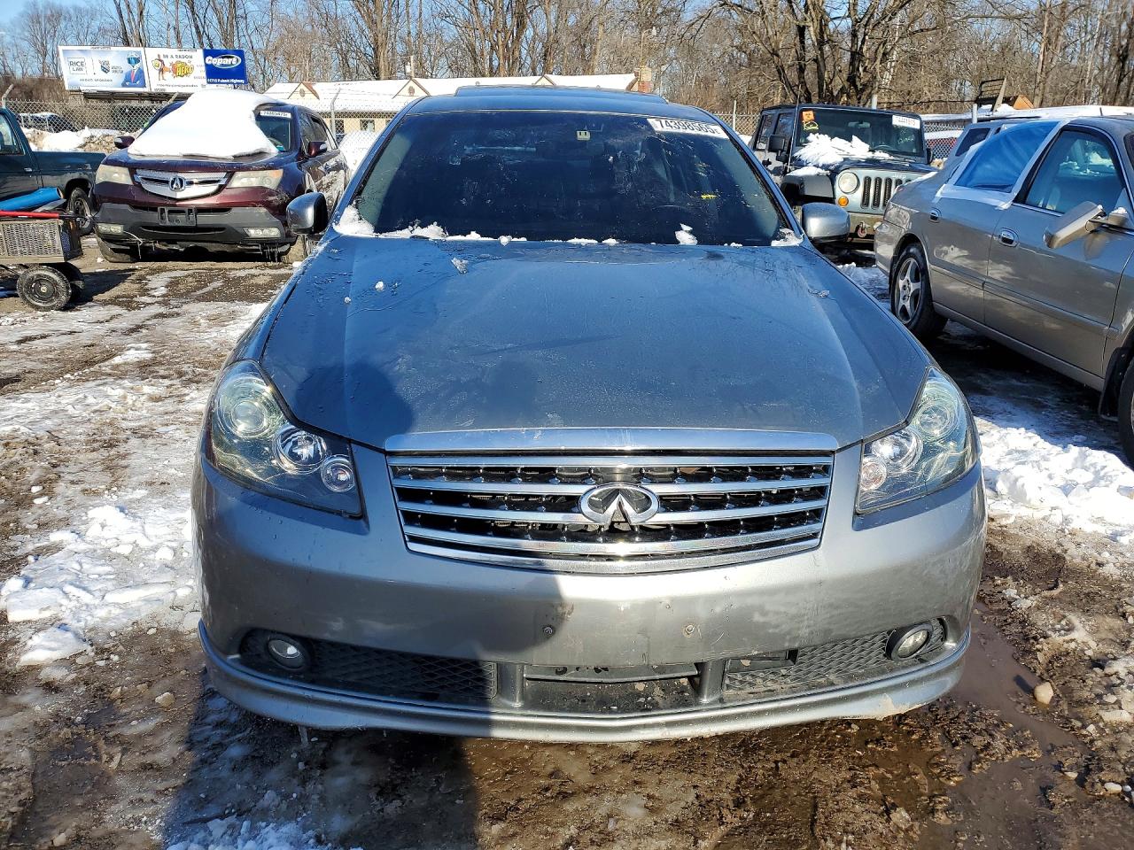 2006 Infiniti M45 Base Gray vin: JNKBY01E56M206796