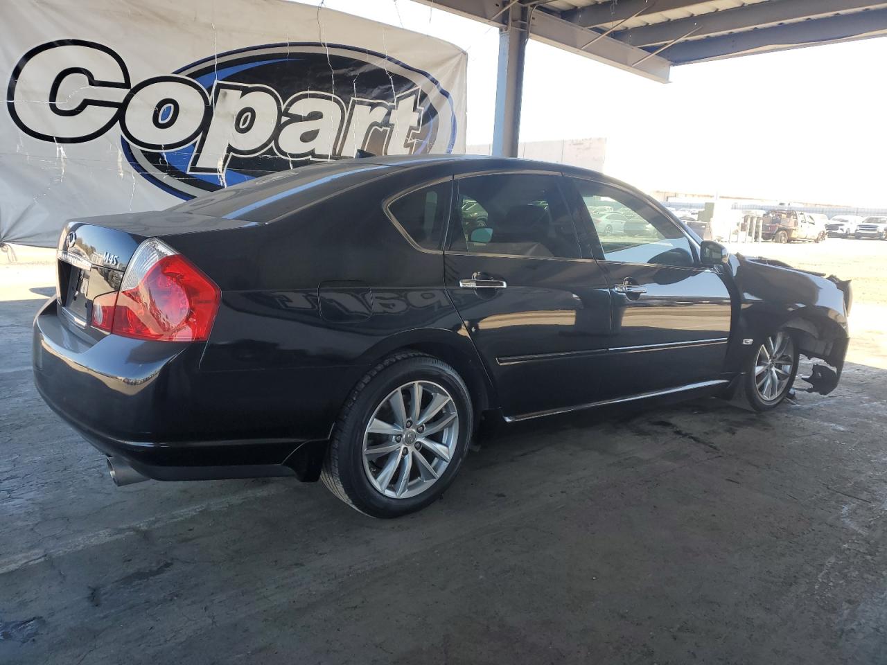 2006 Infiniti M45 Base Black vin: JNKBY01E56M206958