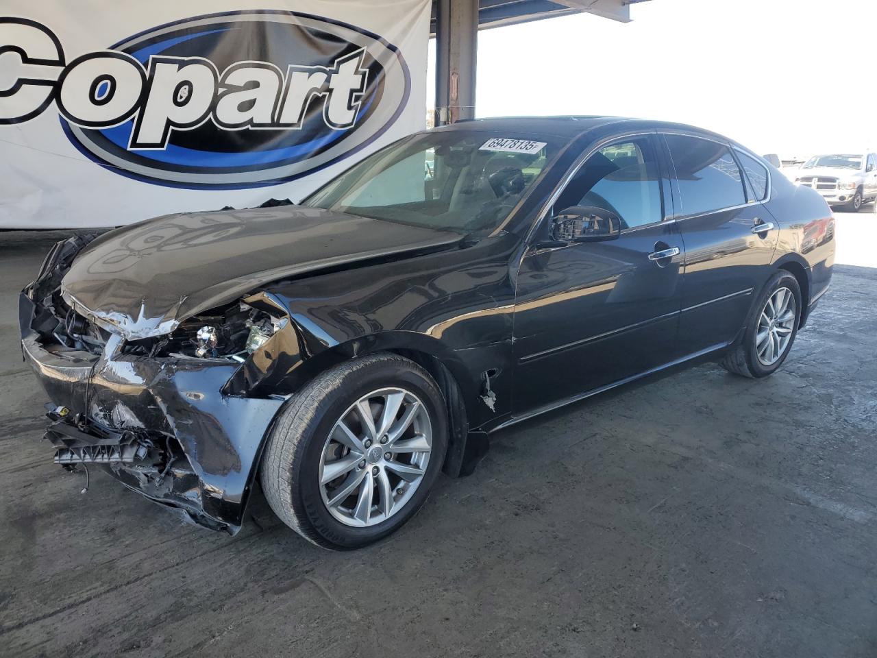 2006 Infiniti M45 Base Black vin: JNKBY01E56M206958