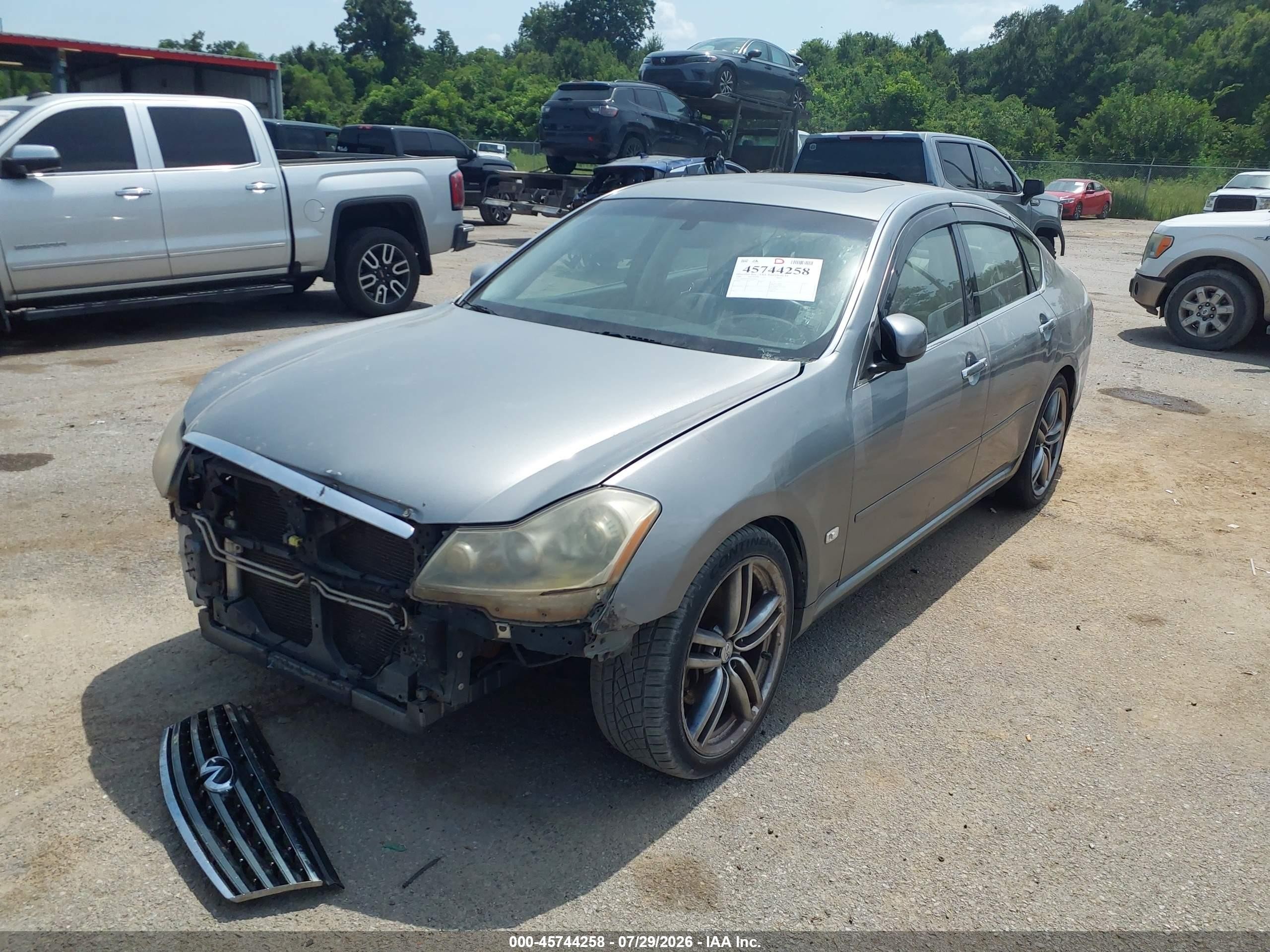 2006 Infiniti M45 Sport Gray vin: JNKBY01E66M200229