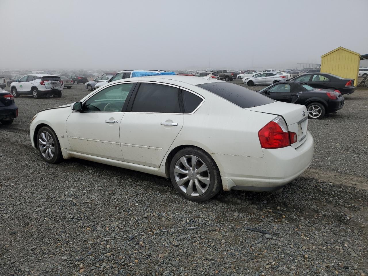 2006 Infiniti M45 Base White vin: JNKBY01E66M201025