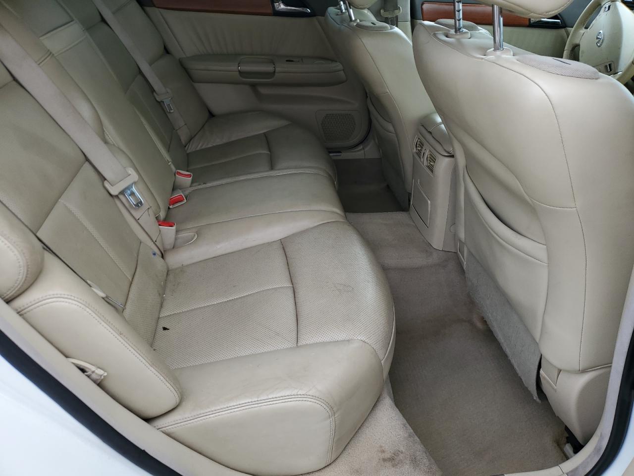2006 Infiniti M45 Base White vin: JNKBY01E66M201025