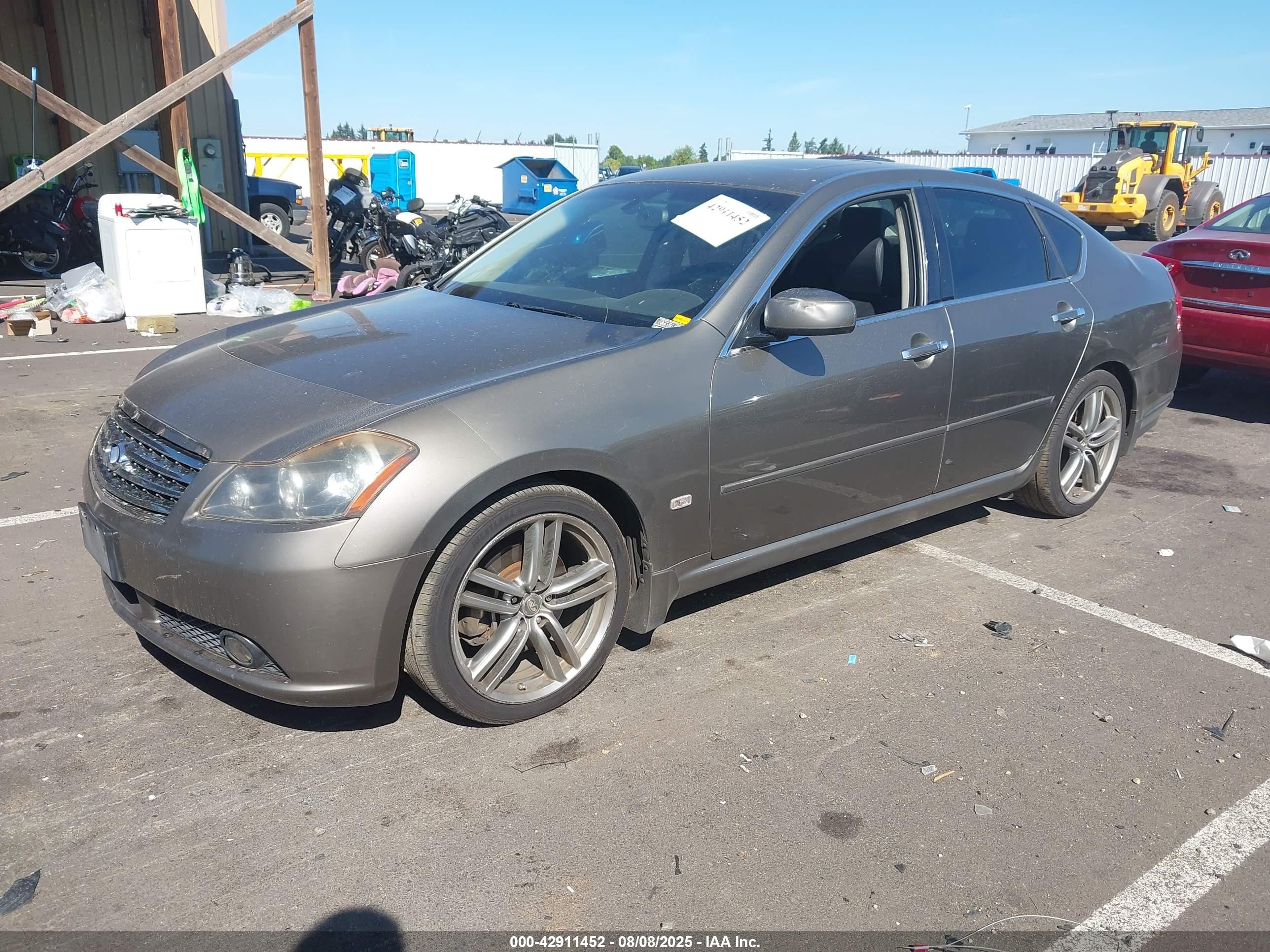 2006 Infiniti M45 Sport Серый vin: JNKBY01E66M201090