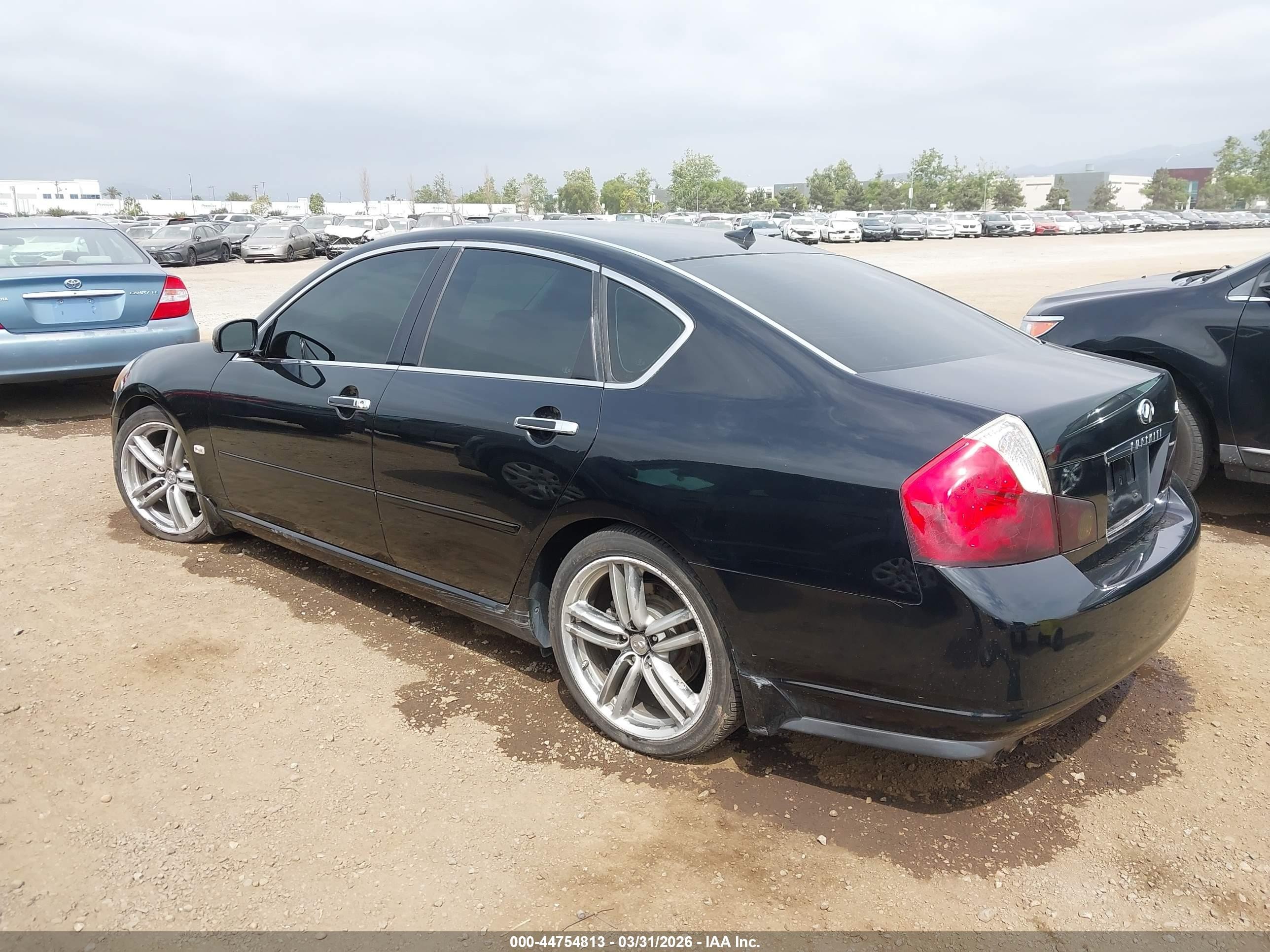 2006 Infiniti M45 Sport Black vin: JNKBY01E66M206449