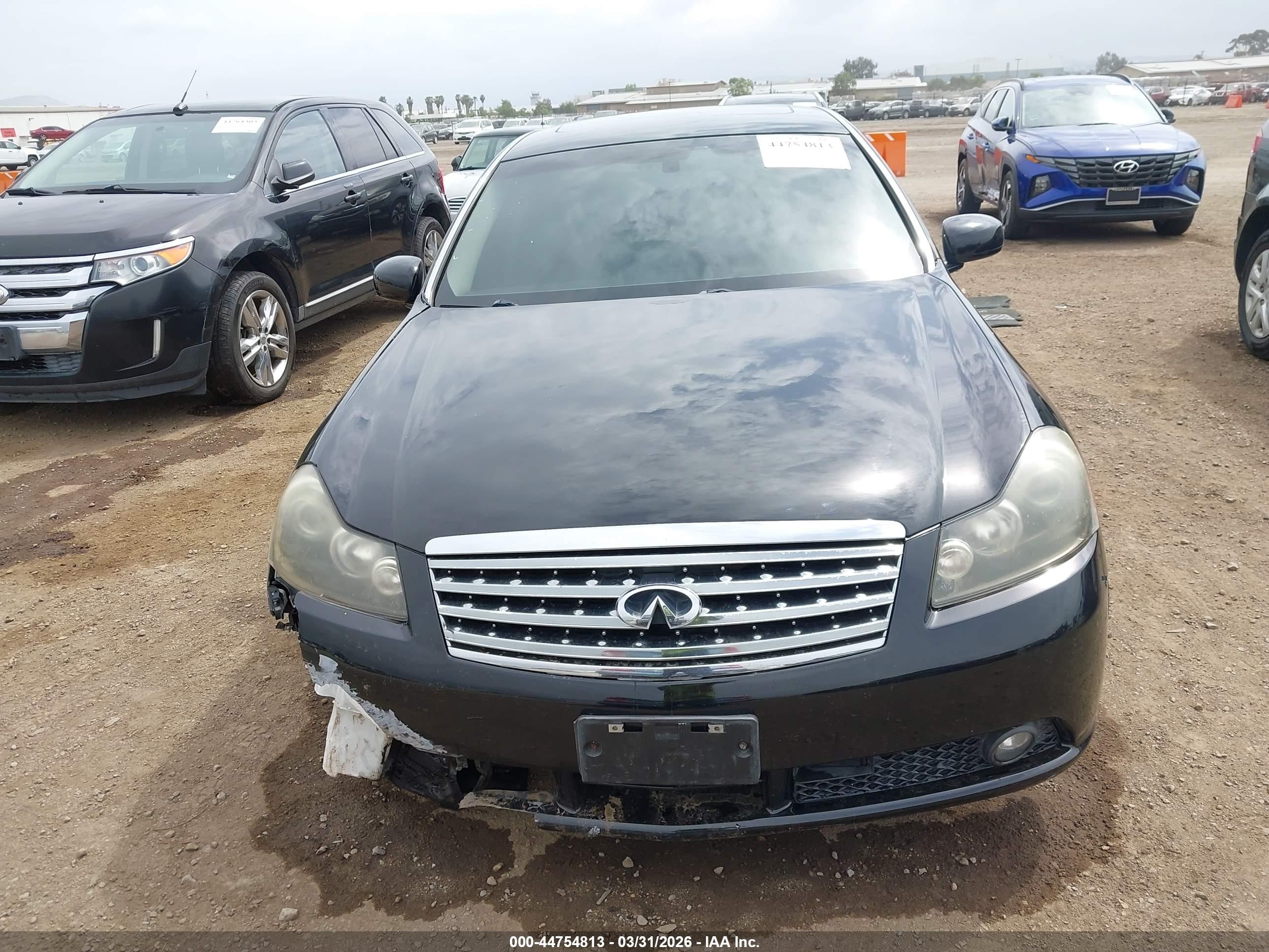 2006 Infiniti M45 Sport Black vin: JNKBY01E66M206449
