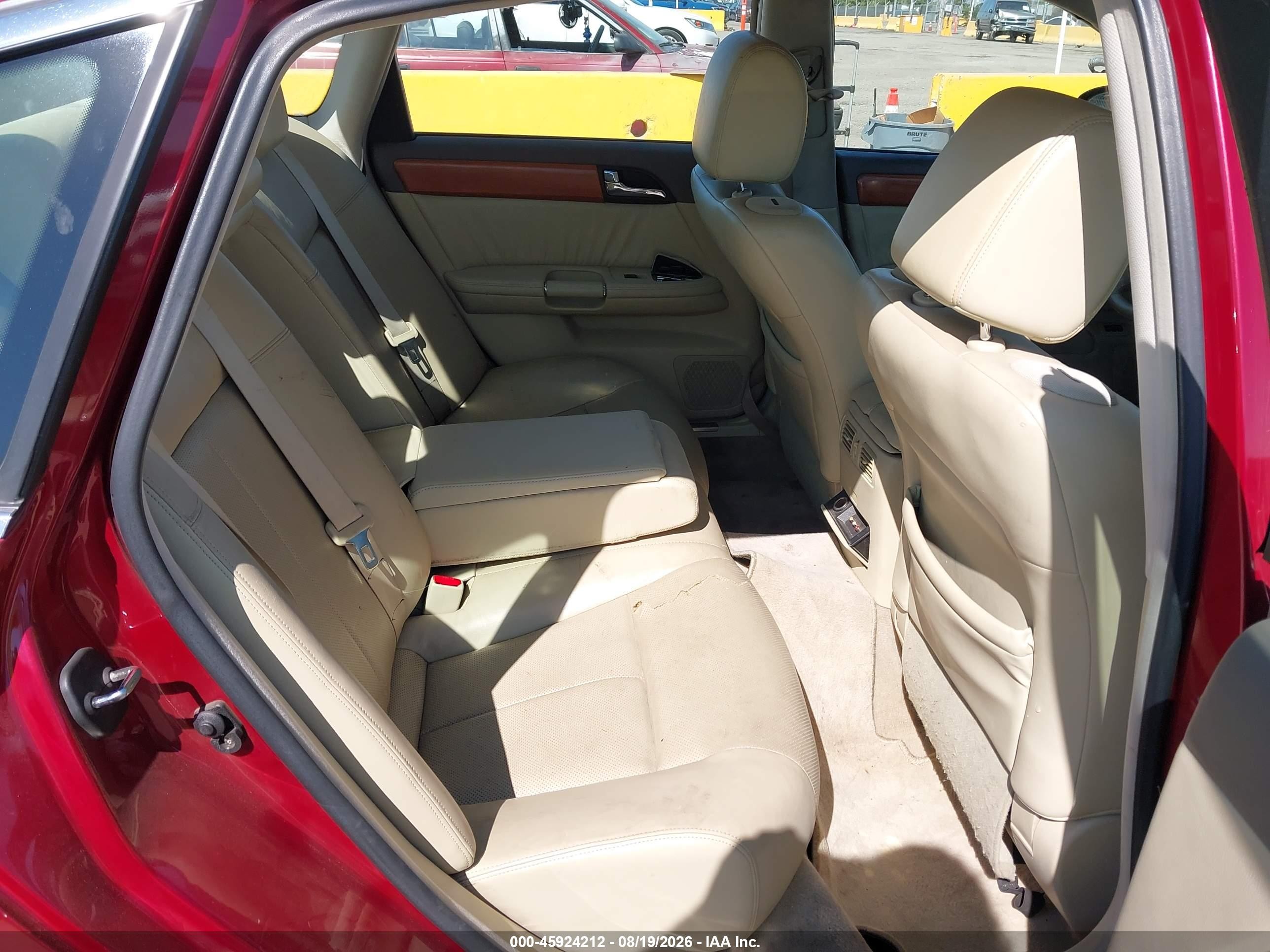 2006 Infiniti M45   Burgundy vin: JNKBY01E66M206970