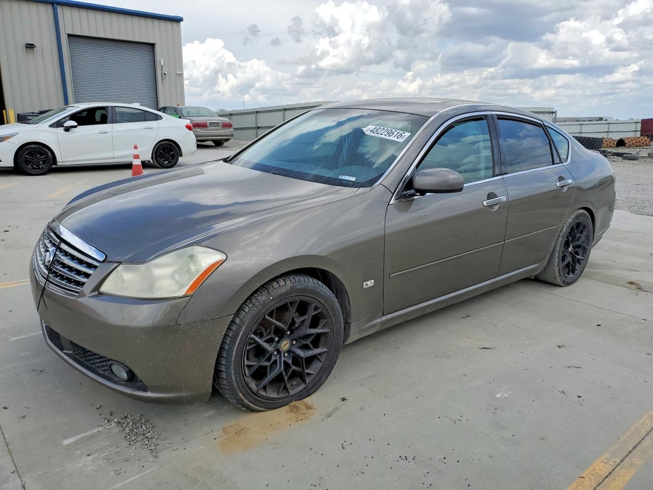 2006 Infiniti M45 Base Brown vin: JNKBY01E76M201096