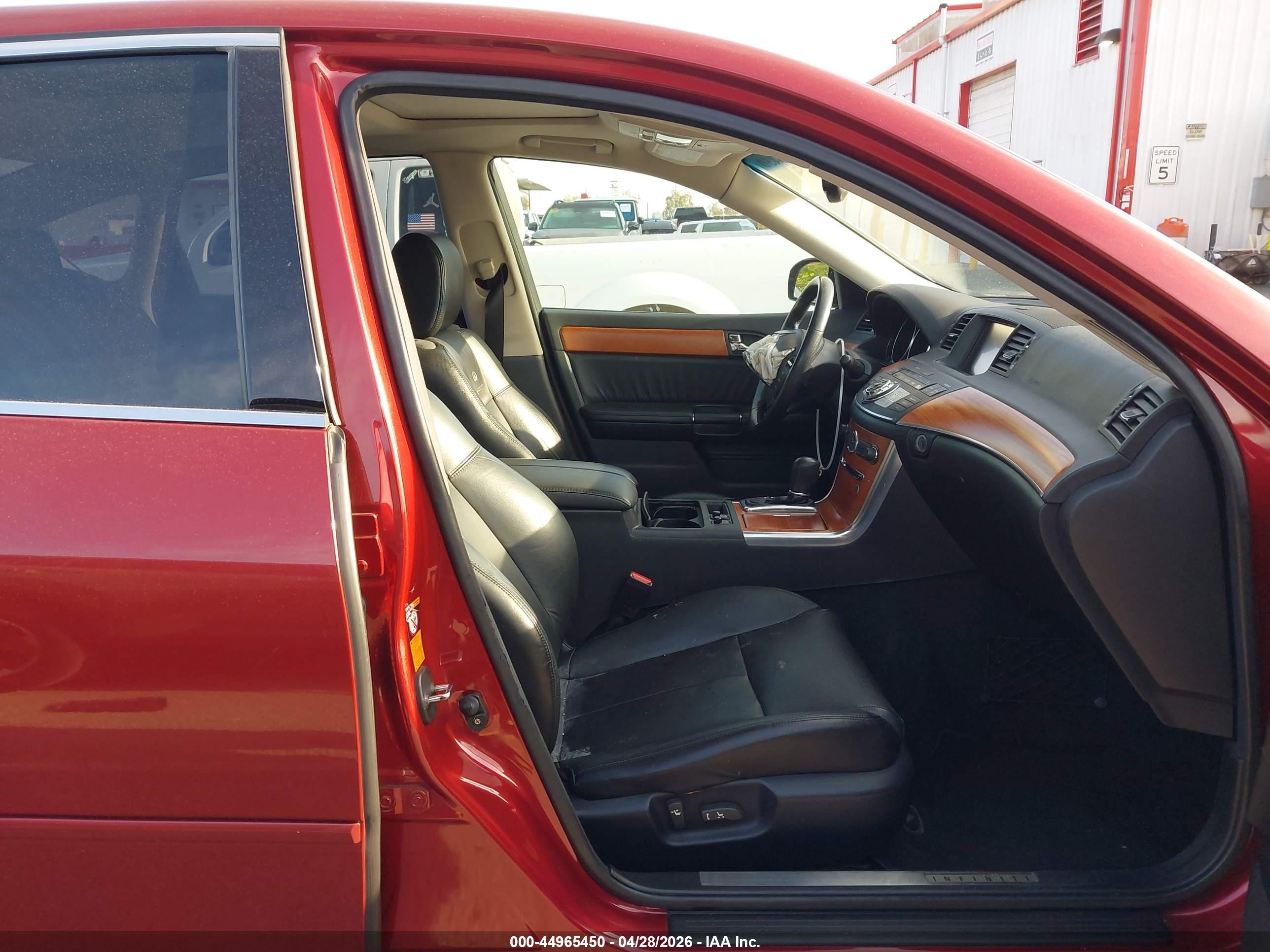 2006 Infiniti M45   Red vin: JNKBY01E76M202040