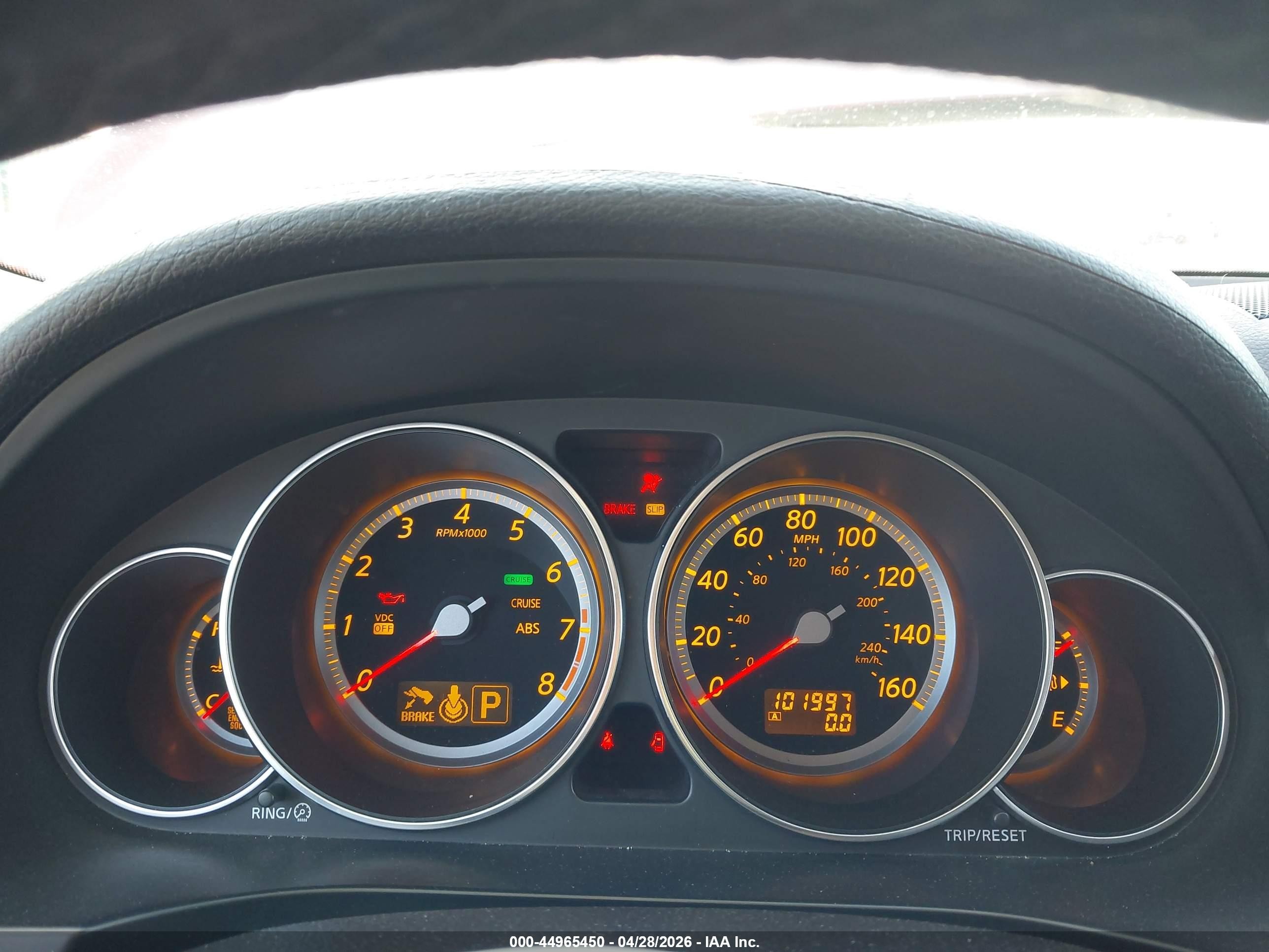 2006 Infiniti M45   Red vin: JNKBY01E76M202040