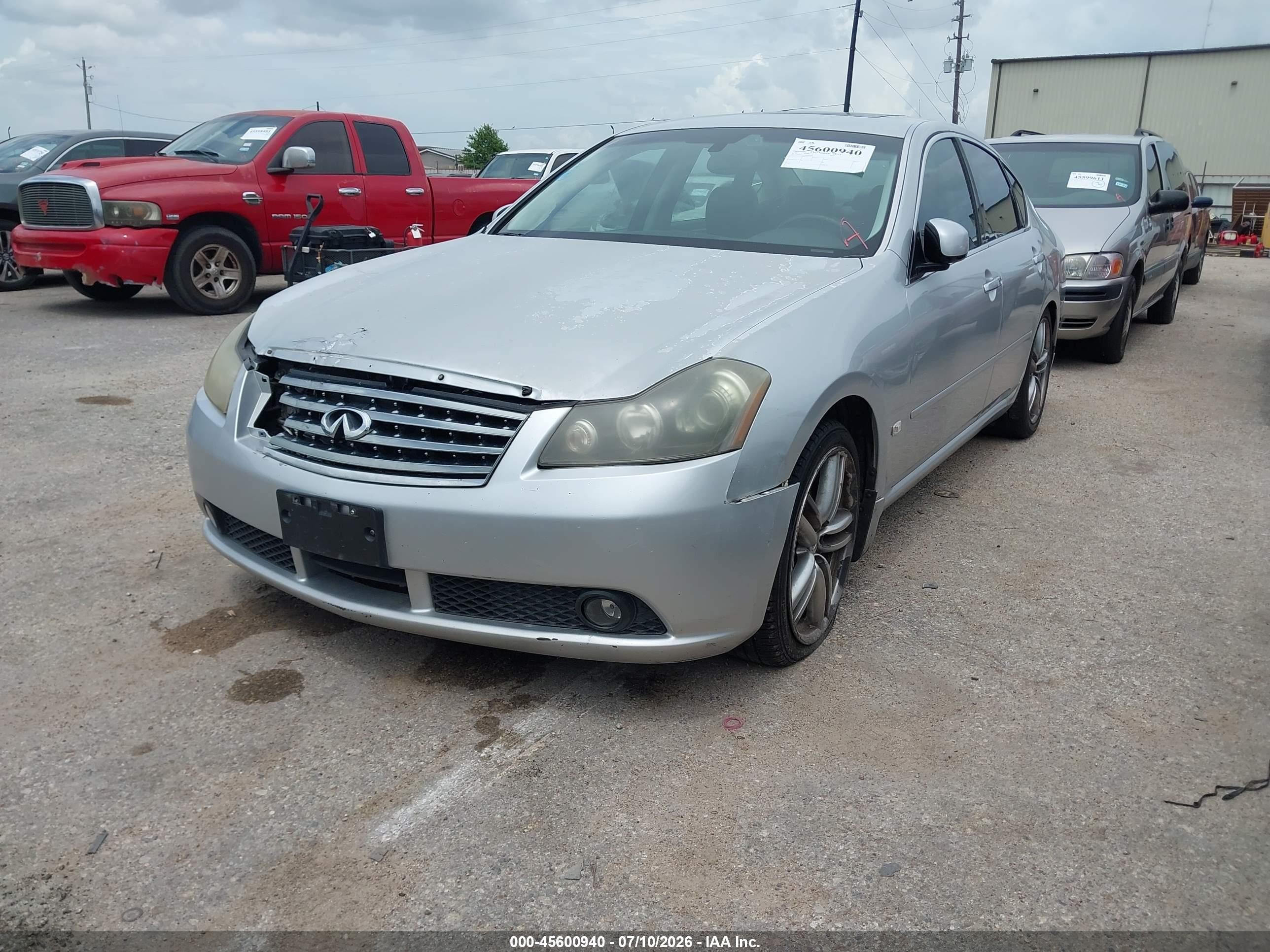 2006 Infiniti M45 Sport Silver vin: JNKBY01E76M205164