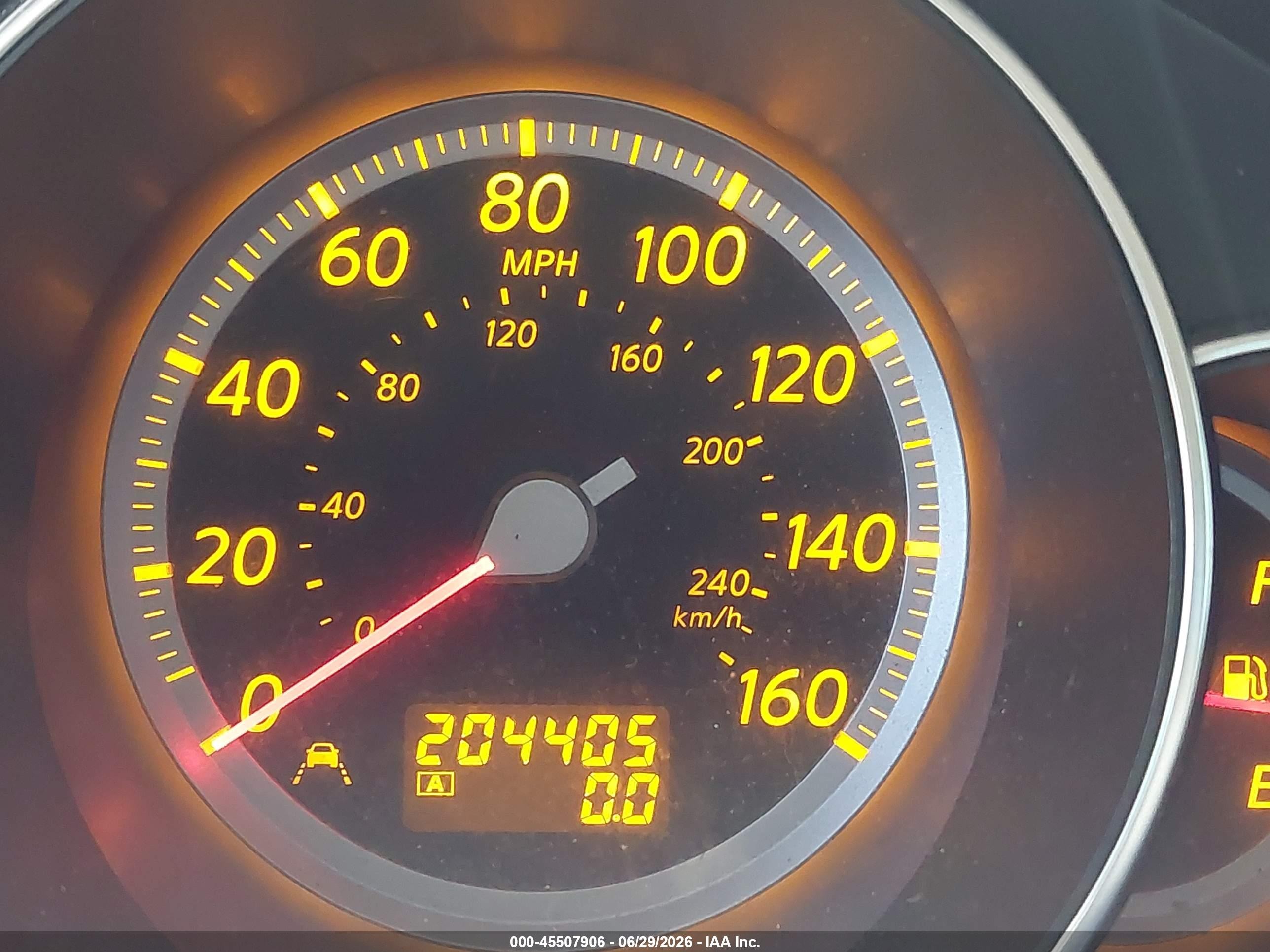 2006 Infiniti M45 Black vin: JNKBY01E76M207156