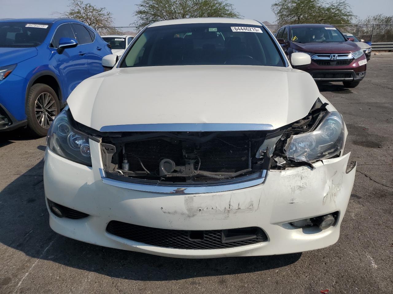 2008 Infiniti M45 Base White vin: JNKBY01E78M500199