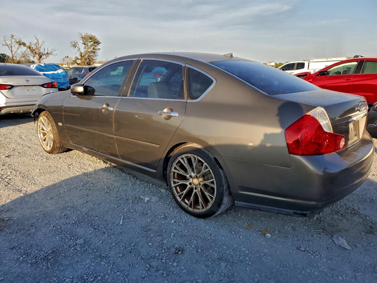 2006 Infiniti M45 Base Gray vin: JNKBY01E86M201771