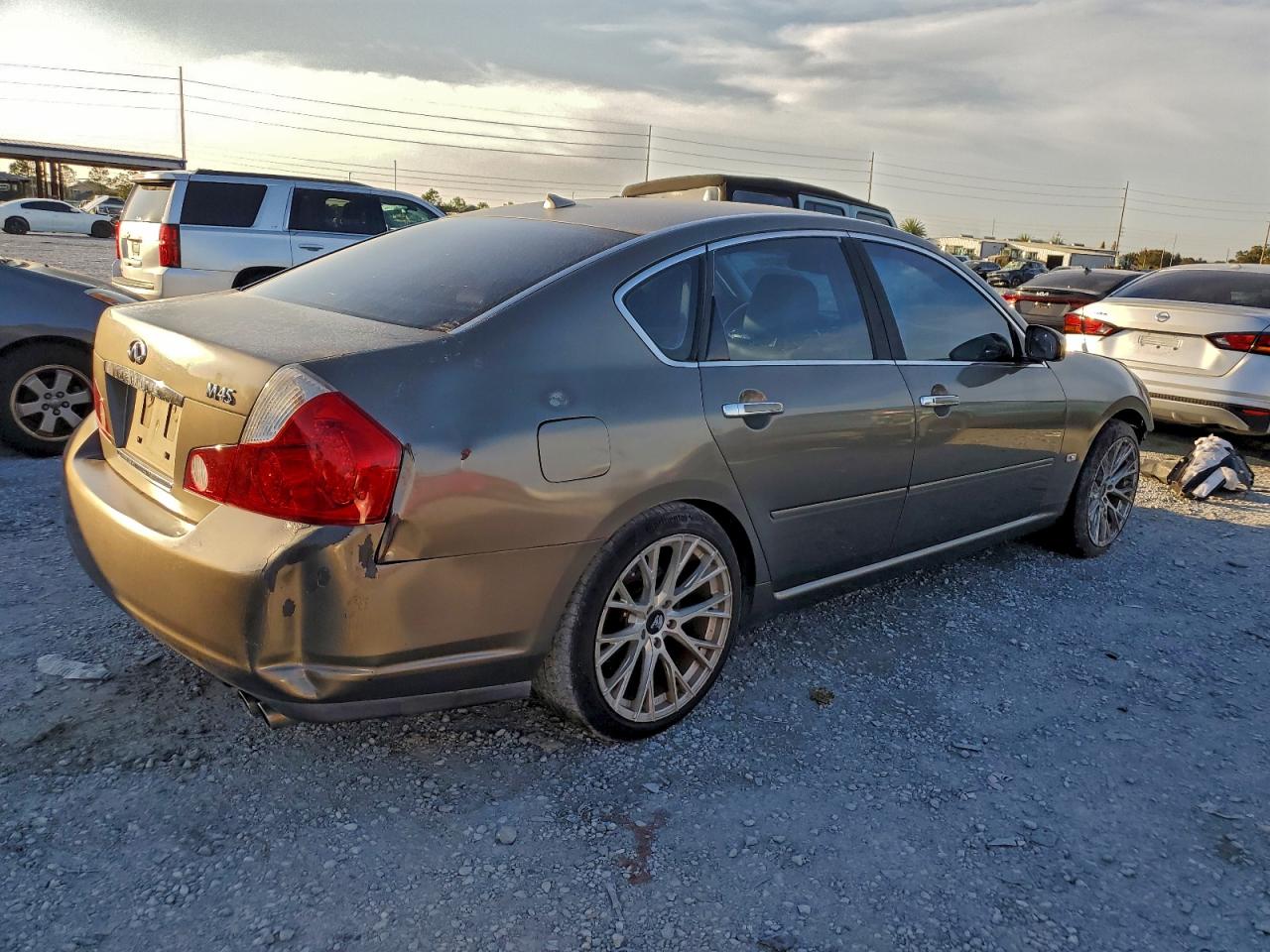 2006 Infiniti M45 Base Gray vin: JNKBY01E86M201771