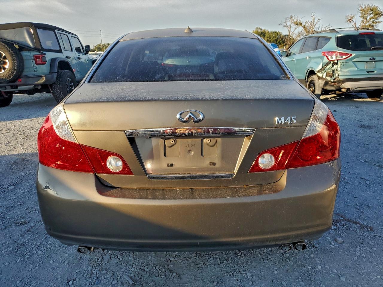 2006 Infiniti M45 Base Gray vin: JNKBY01E86M201771