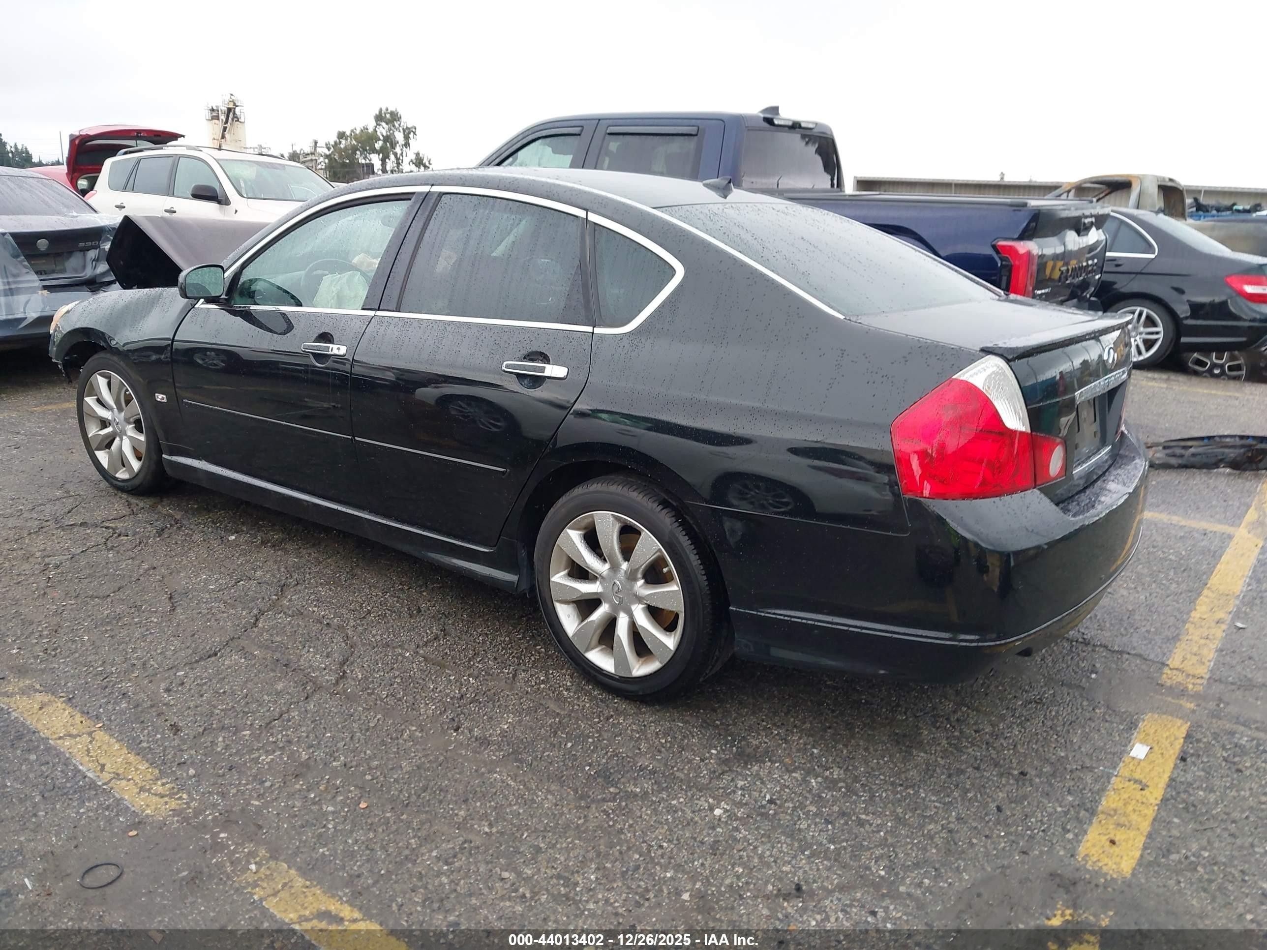 2006 Infiniti M45   Black vin: JNKBY01E86M204511