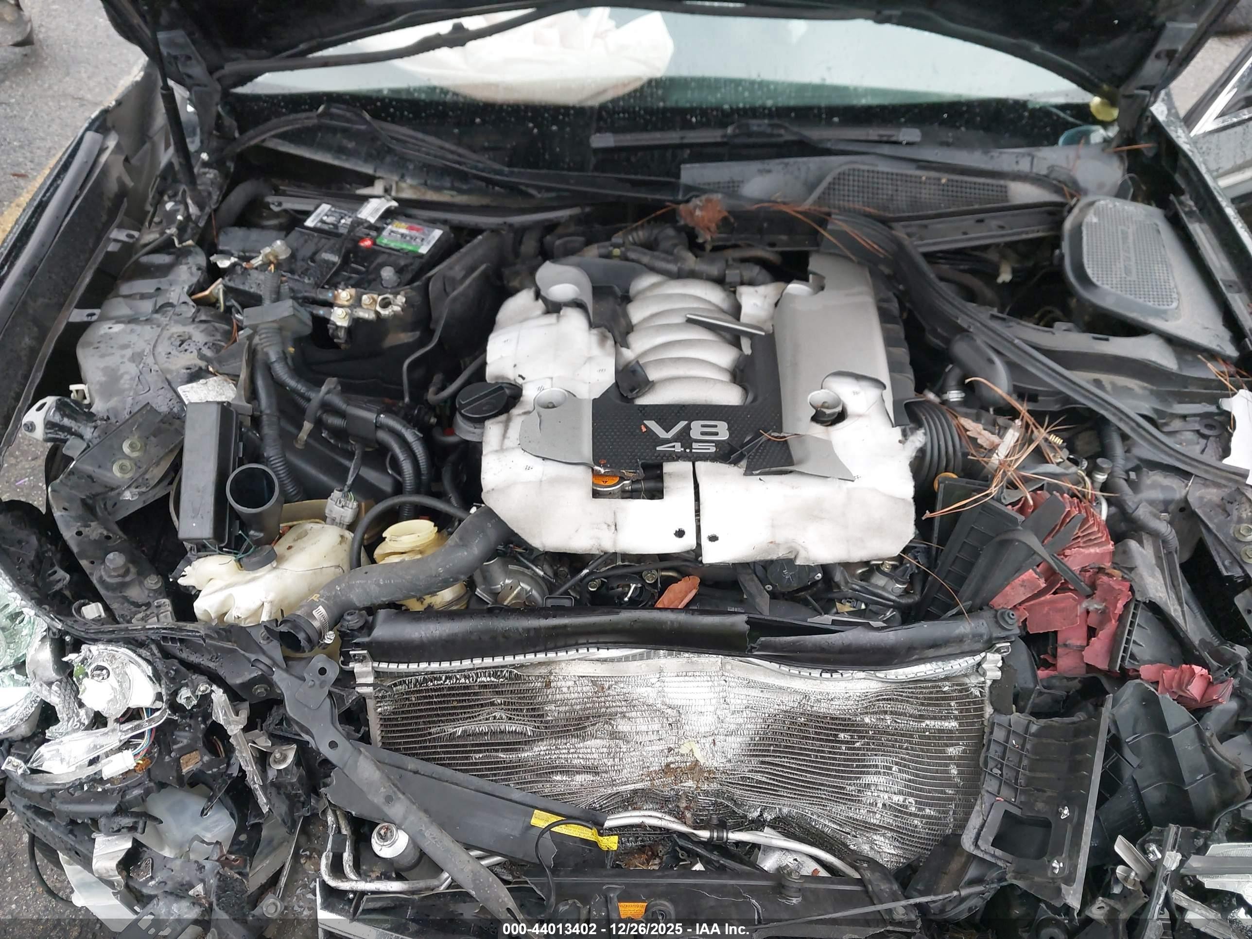 2006 Infiniti M45   Black vin: JNKBY01E86M204511