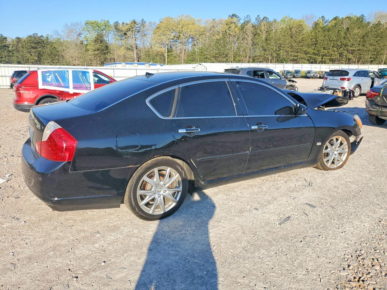 2006 Infiniti M45 Base Black vin: JNKBY01E86M207084