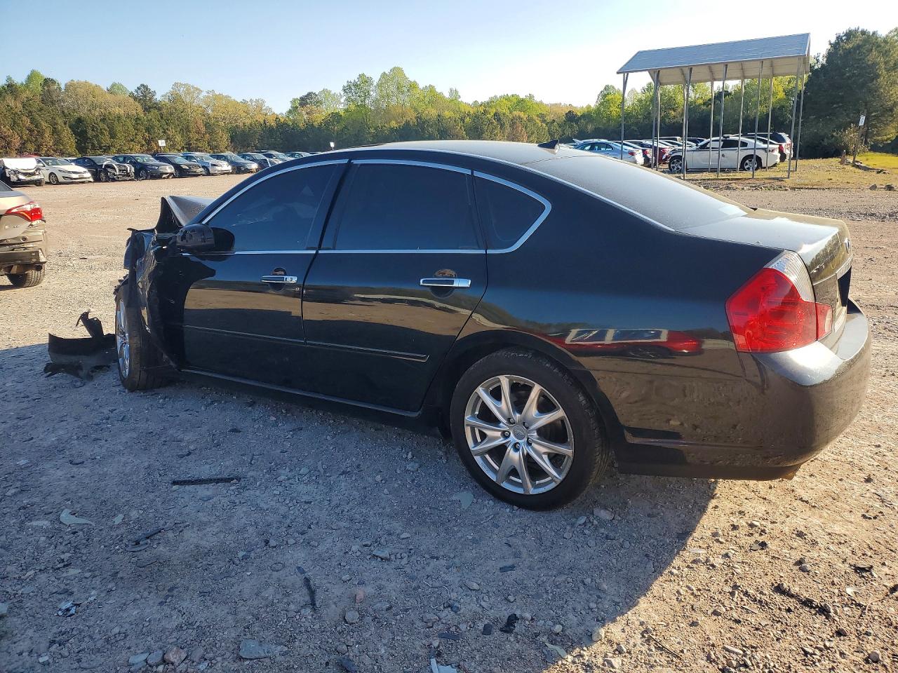 2006 Infiniti M45 Base Black vin: JNKBY01E86M207084