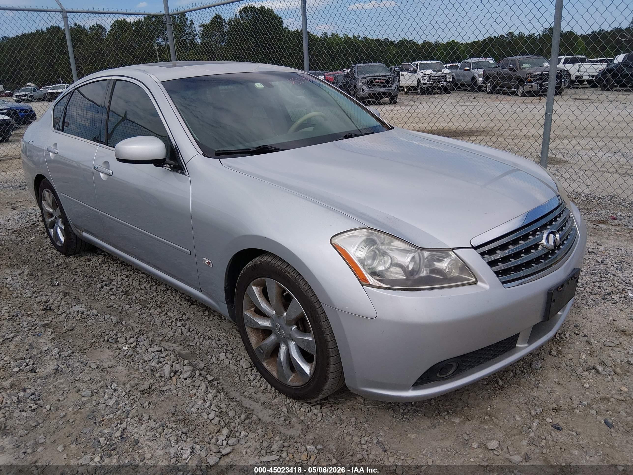 2006 Infiniti M45   Silver vin: JNKBY01E96M201035