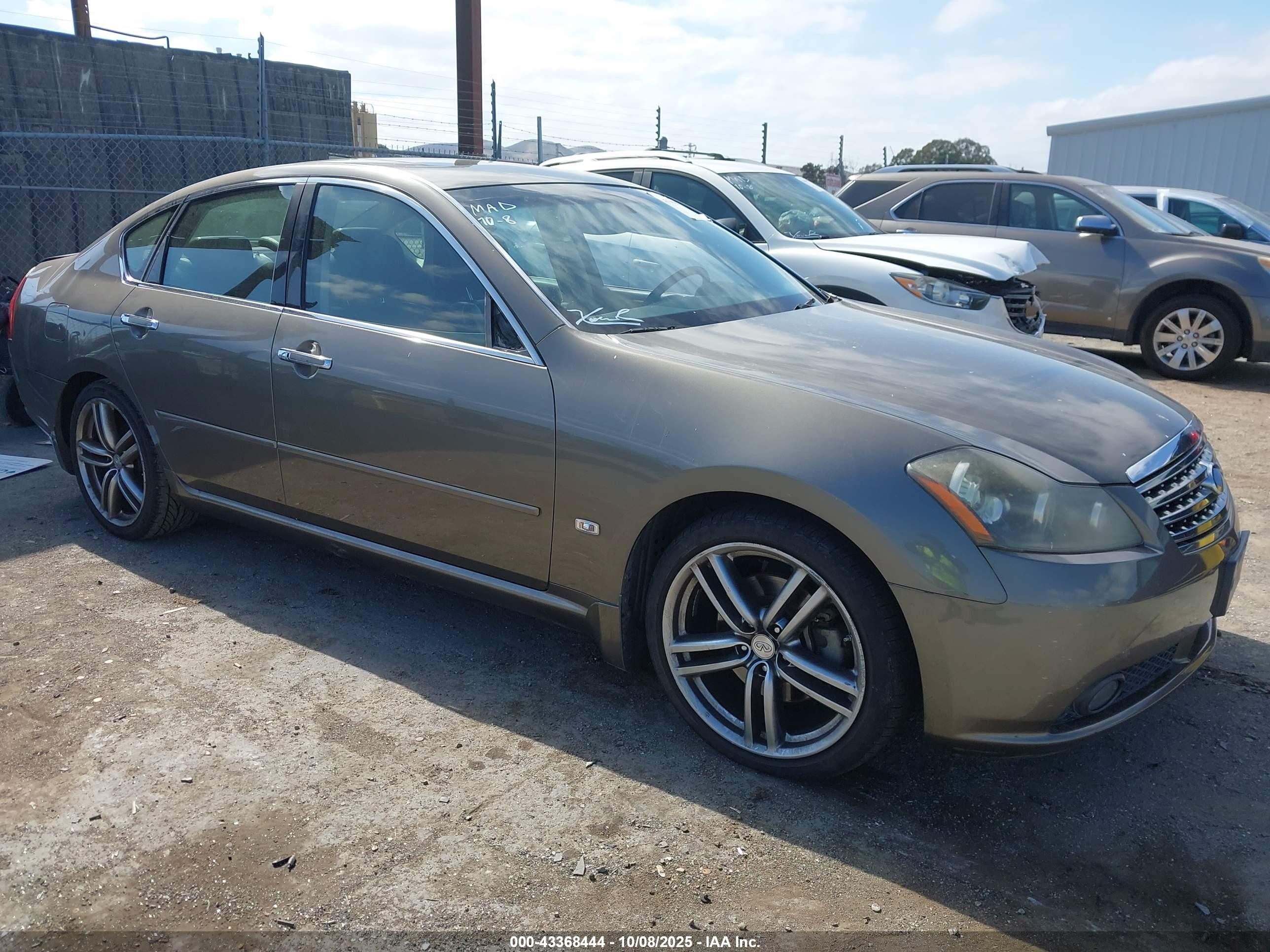 2006 Infiniti M45 Sport Brown vin: JNKBY01E96M202279