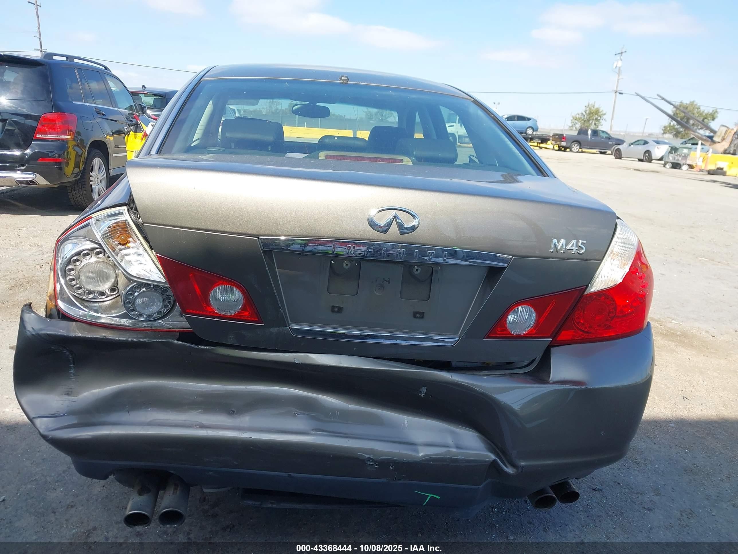 2006 Infiniti M45 Sport Brown vin: JNKBY01E96M202279