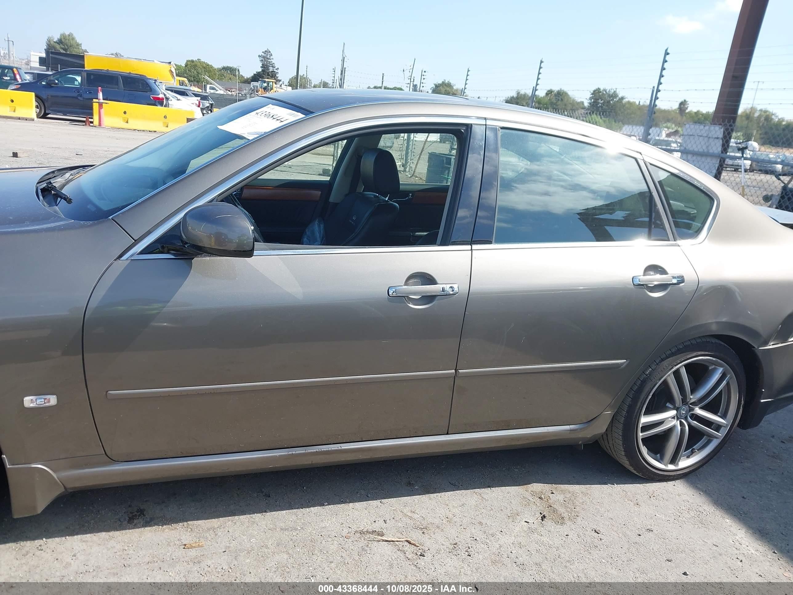 2006 Infiniti M45 Sport Brown vin: JNKBY01E96M202279