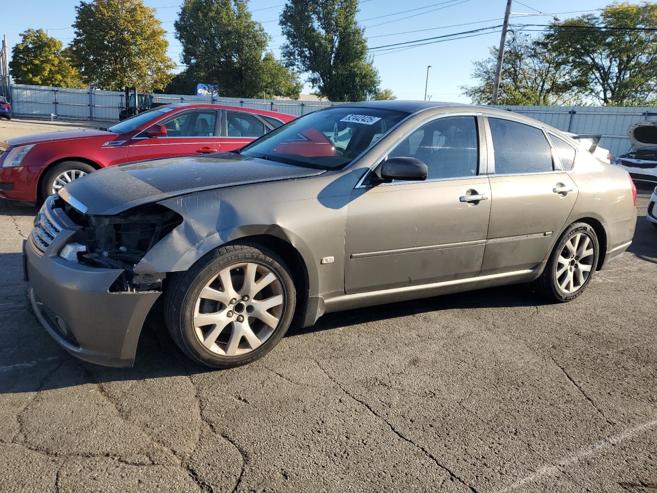 2006 Infiniti M45 Base Brown vin: JNKBY01E96M202847