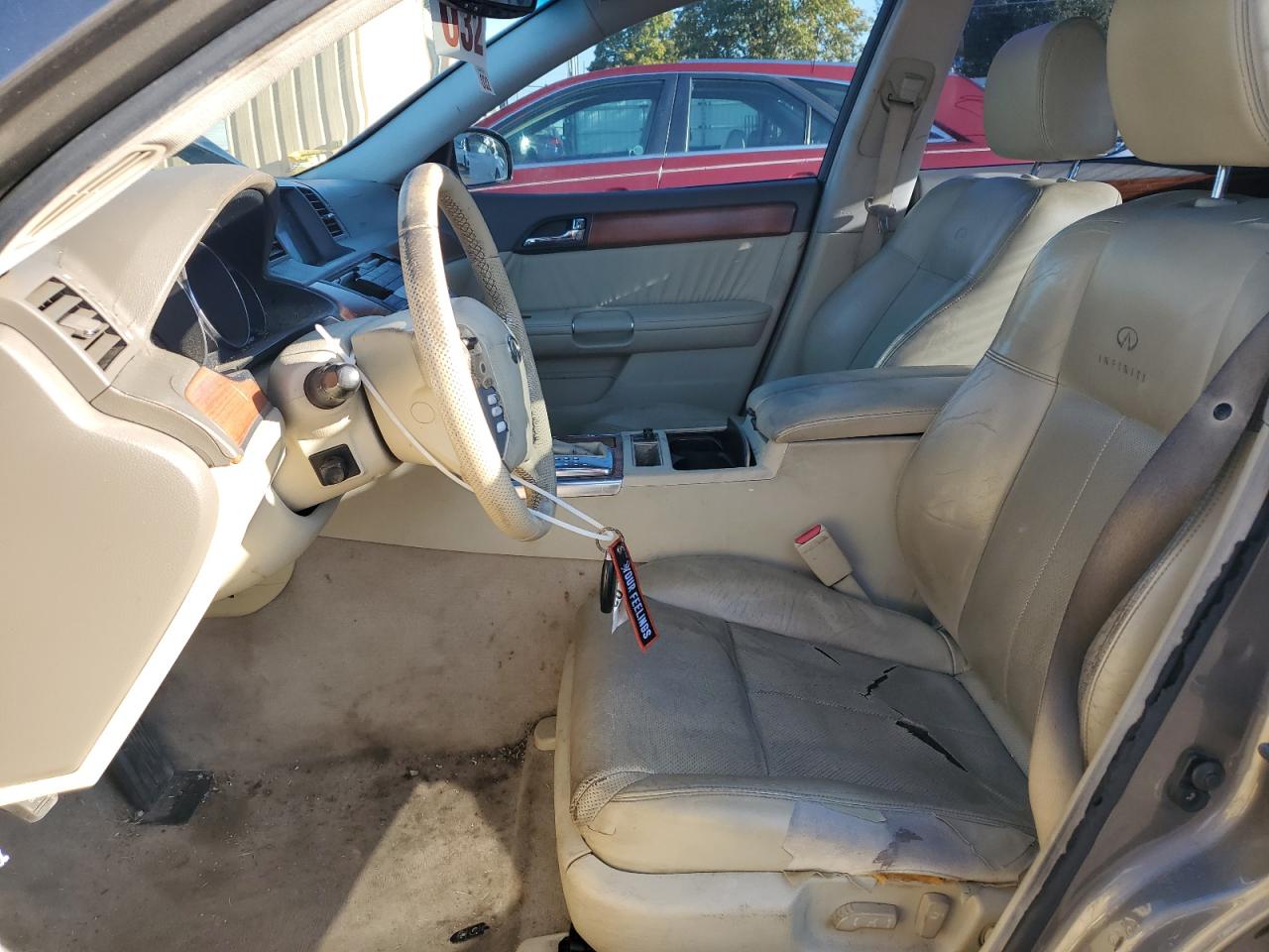 2006 Infiniti M45 Base Brown vin: JNKBY01E96M202847