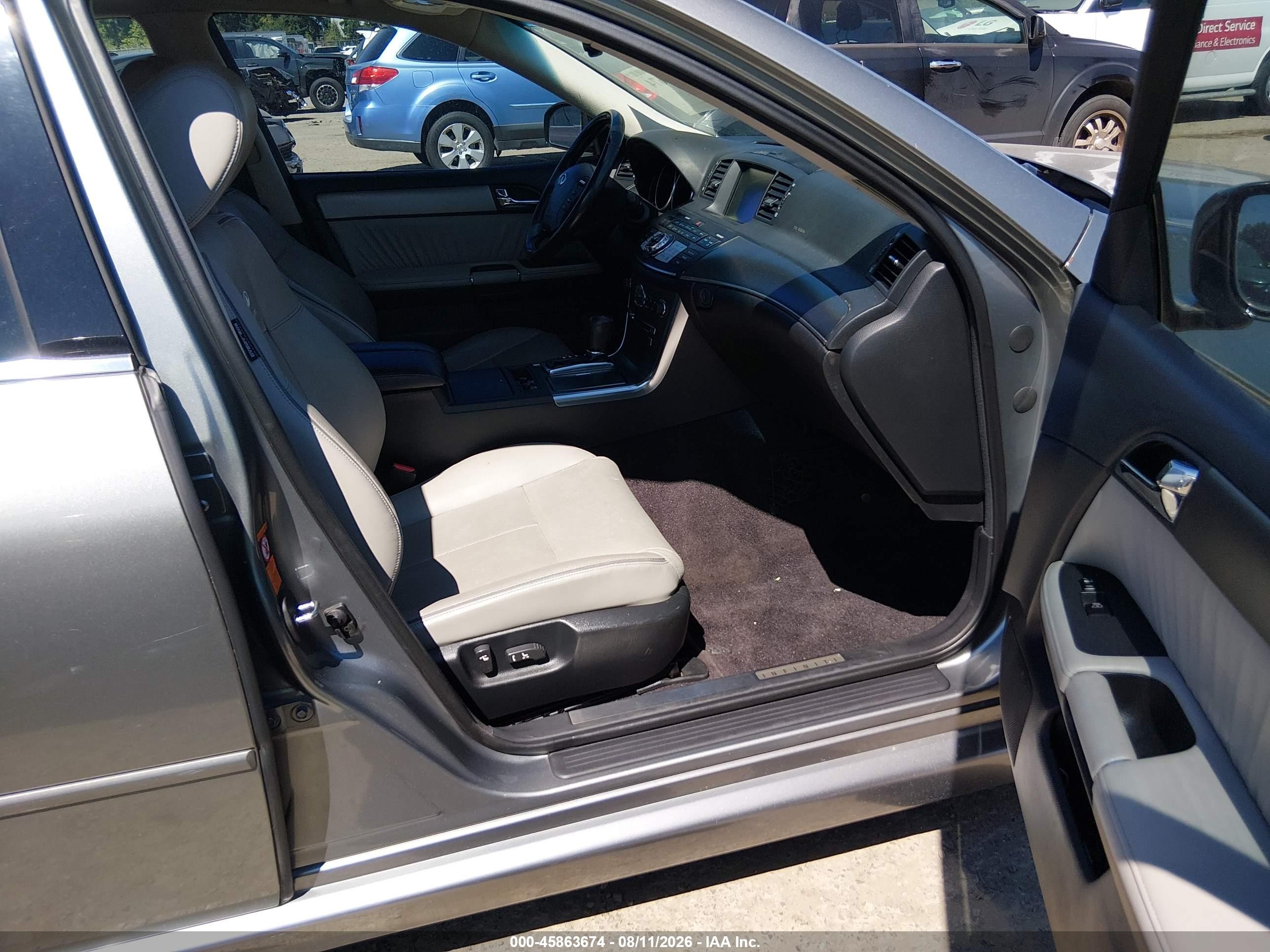 2006 Infiniti M45 Sport Gray vin: JNKBY01E96M206994