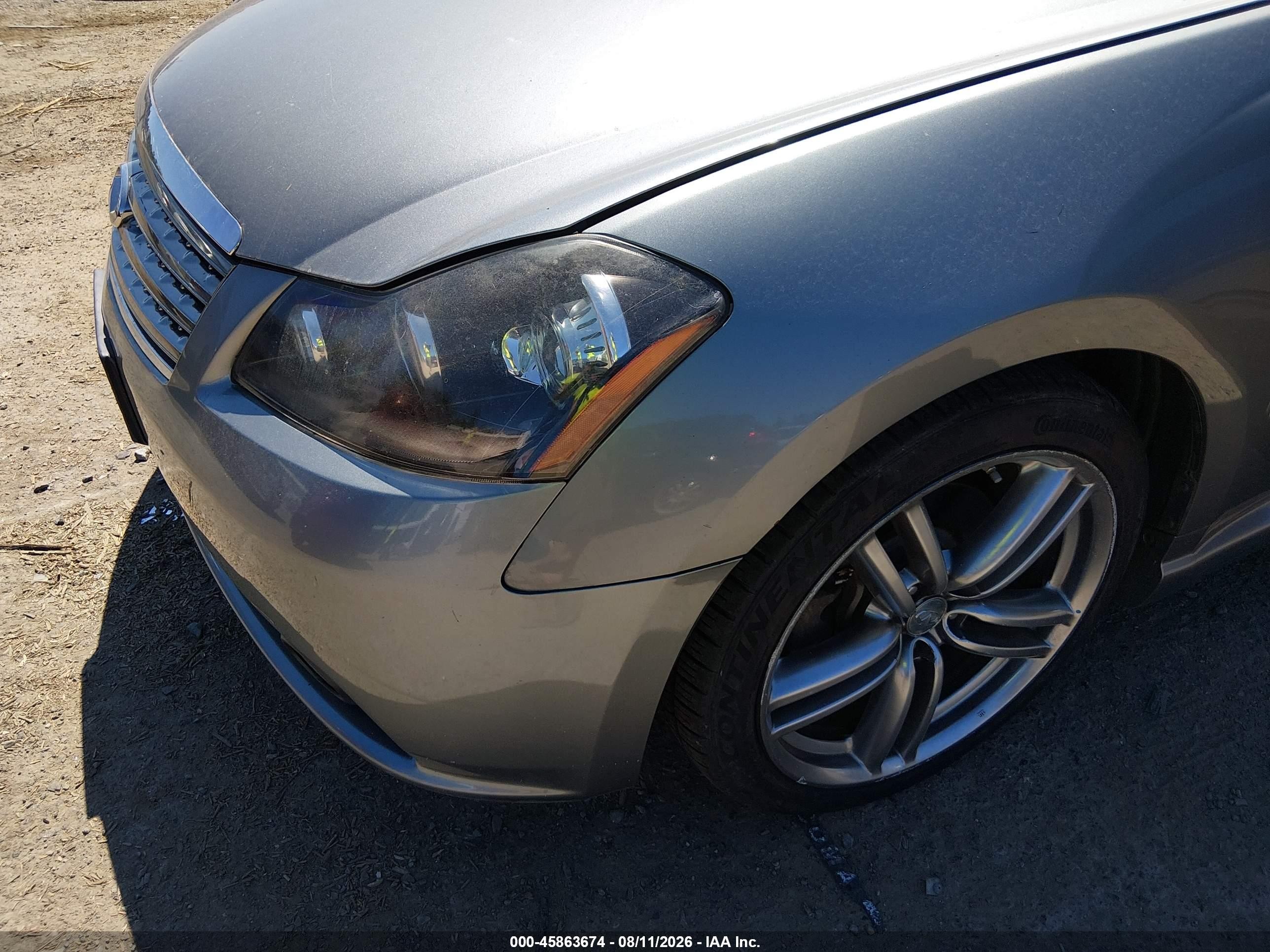 2006 Infiniti M45 Sport Gray vin: JNKBY01E96M206994