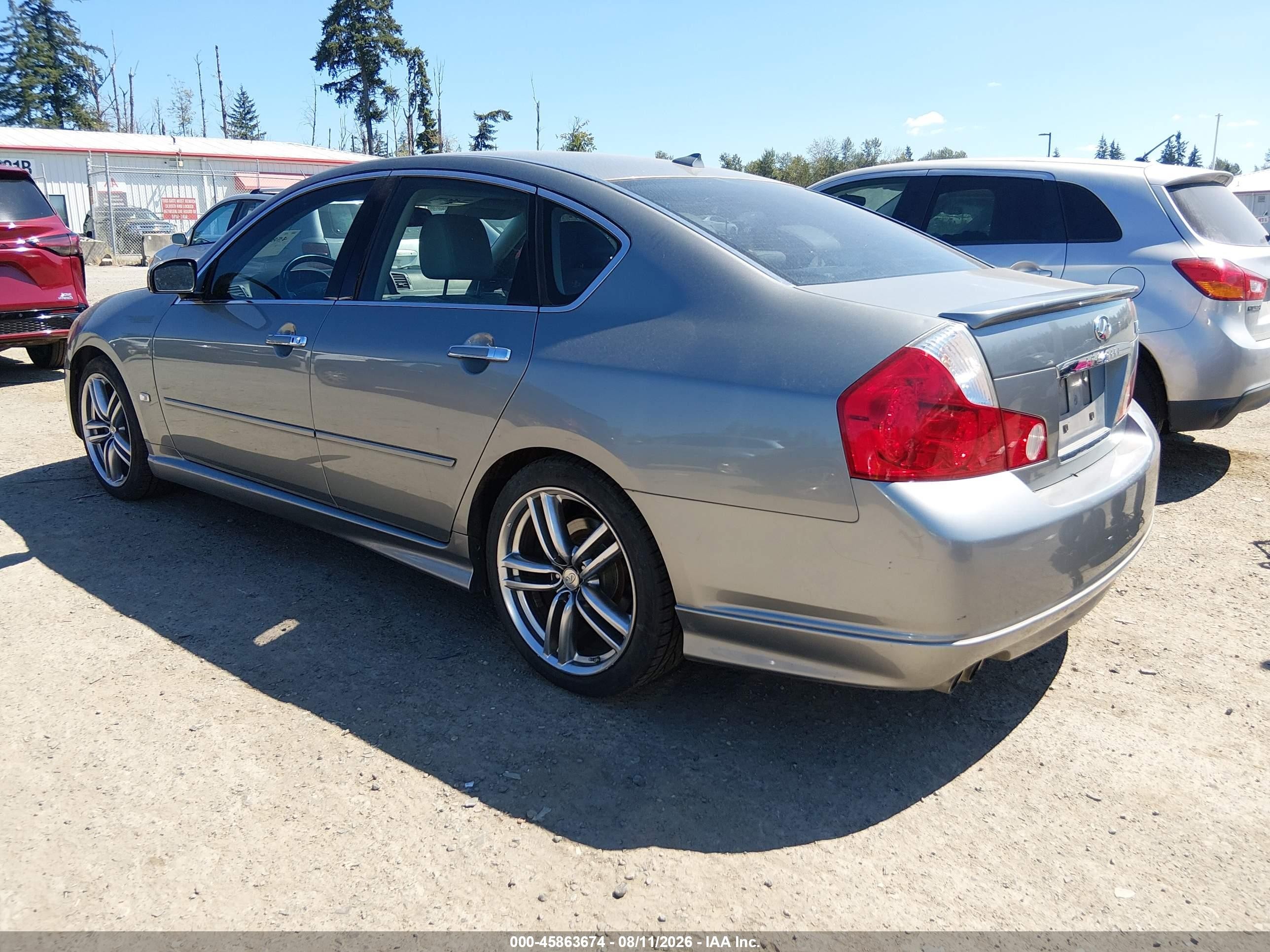 2006 Infiniti M45 Sport Gray vin: JNKBY01E96M206994
