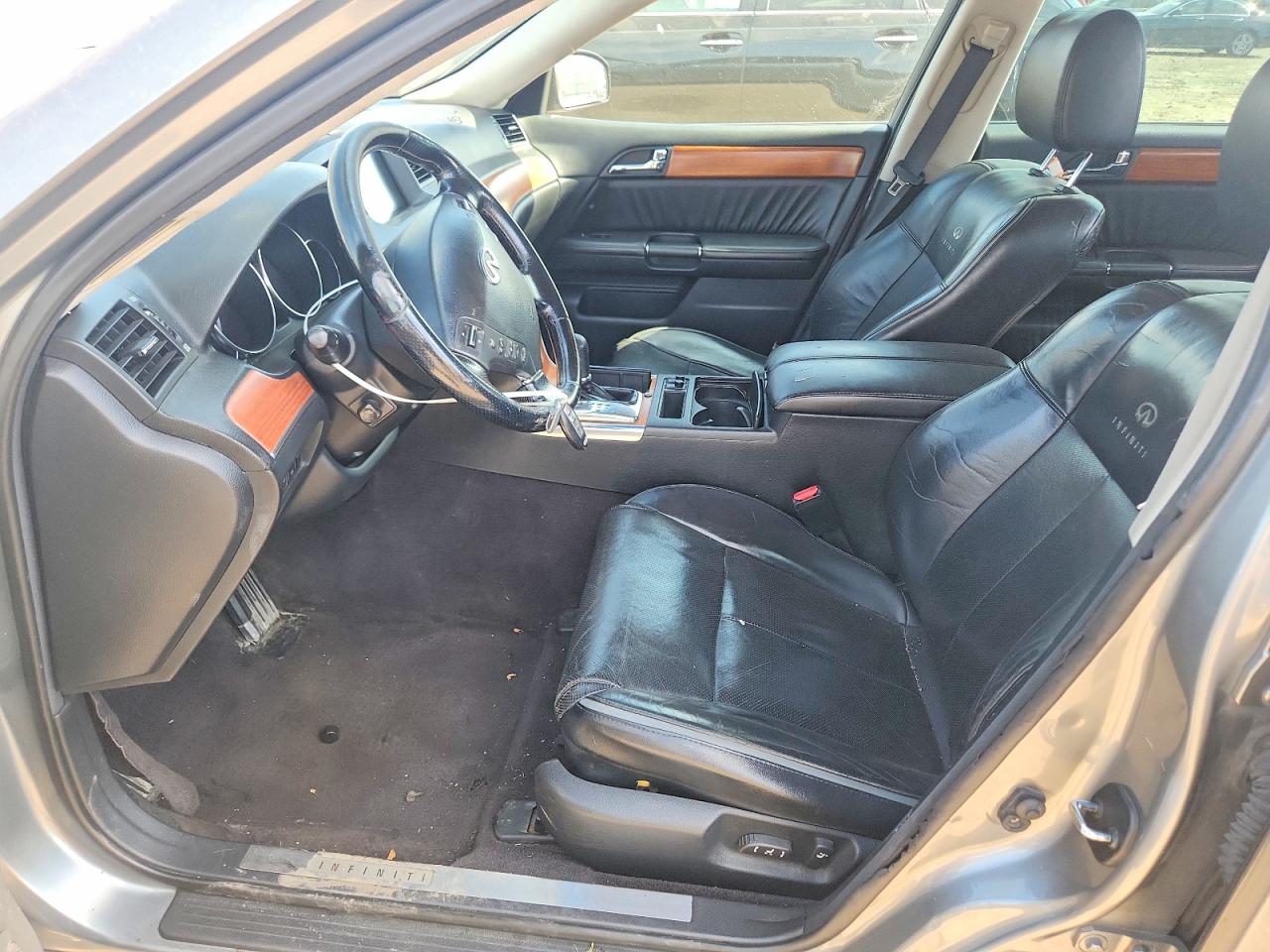 2006 Infiniti M45 Base Gray vin: JNKBY01E96M208275