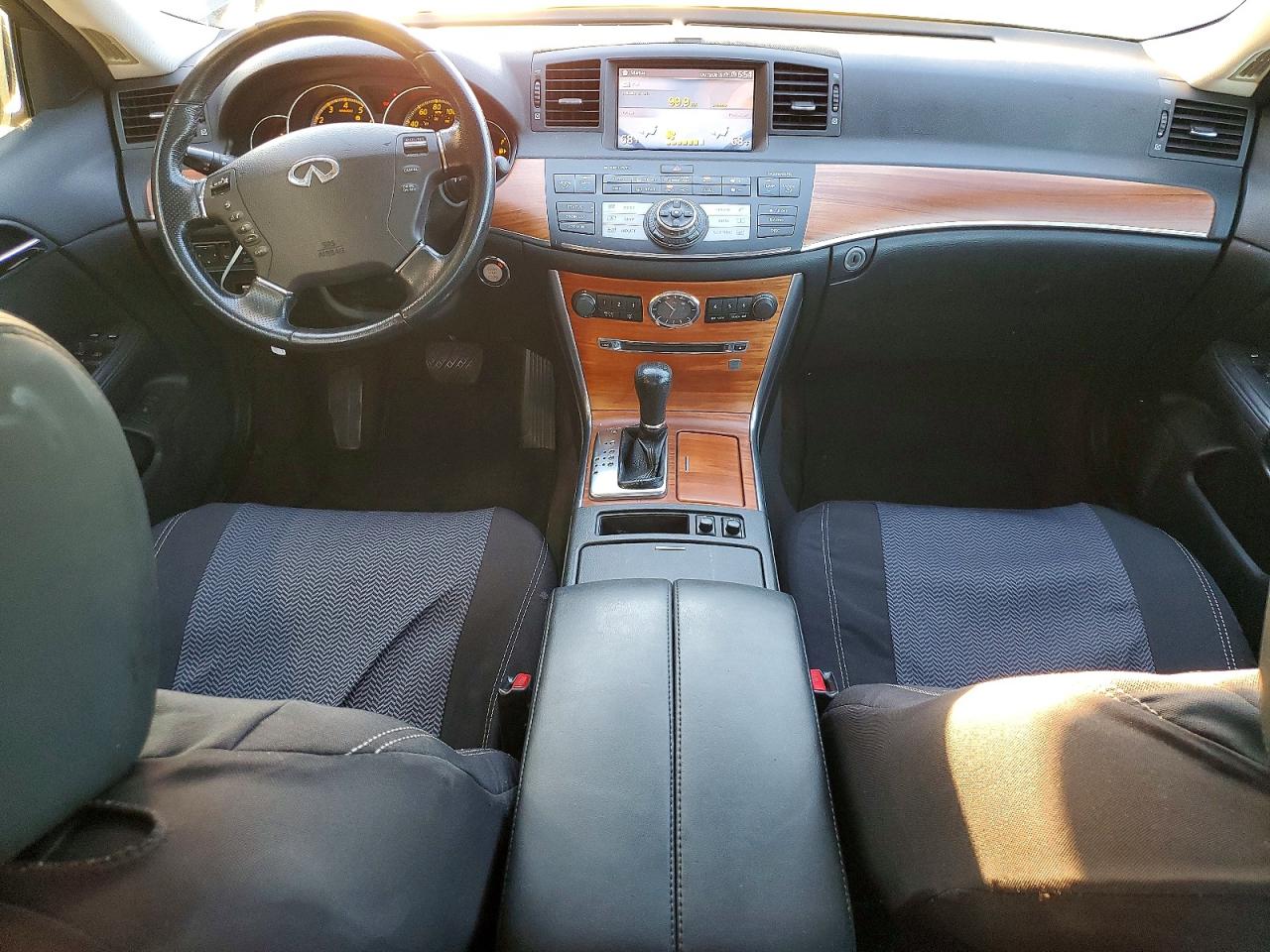 2007 Infiniti M45 Base Серый vin: JNKBY01E97M401592
