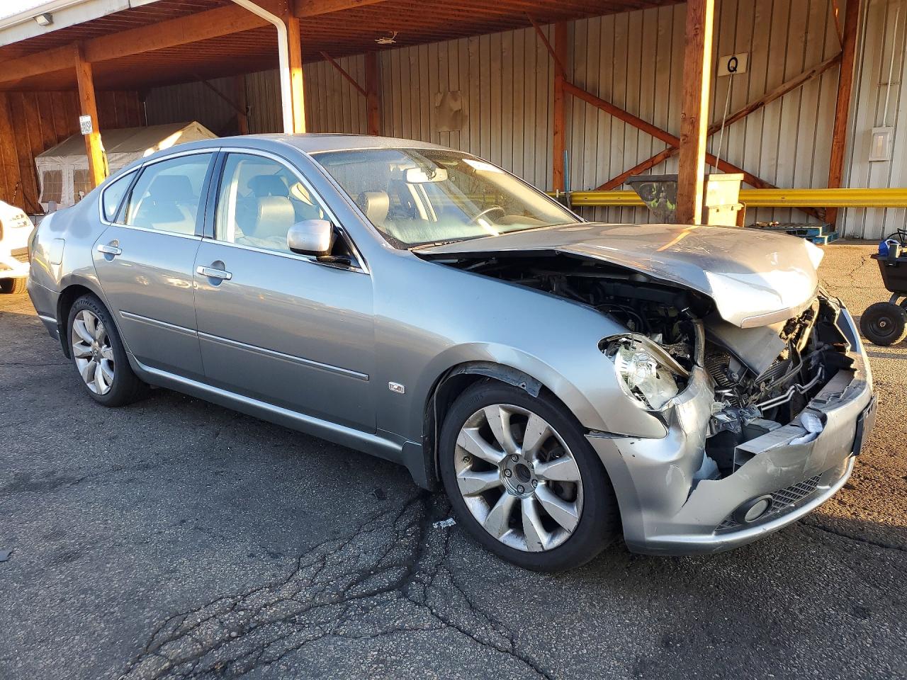 2007 Infiniti M45 Base Серый vin: JNKBY01E97M401592